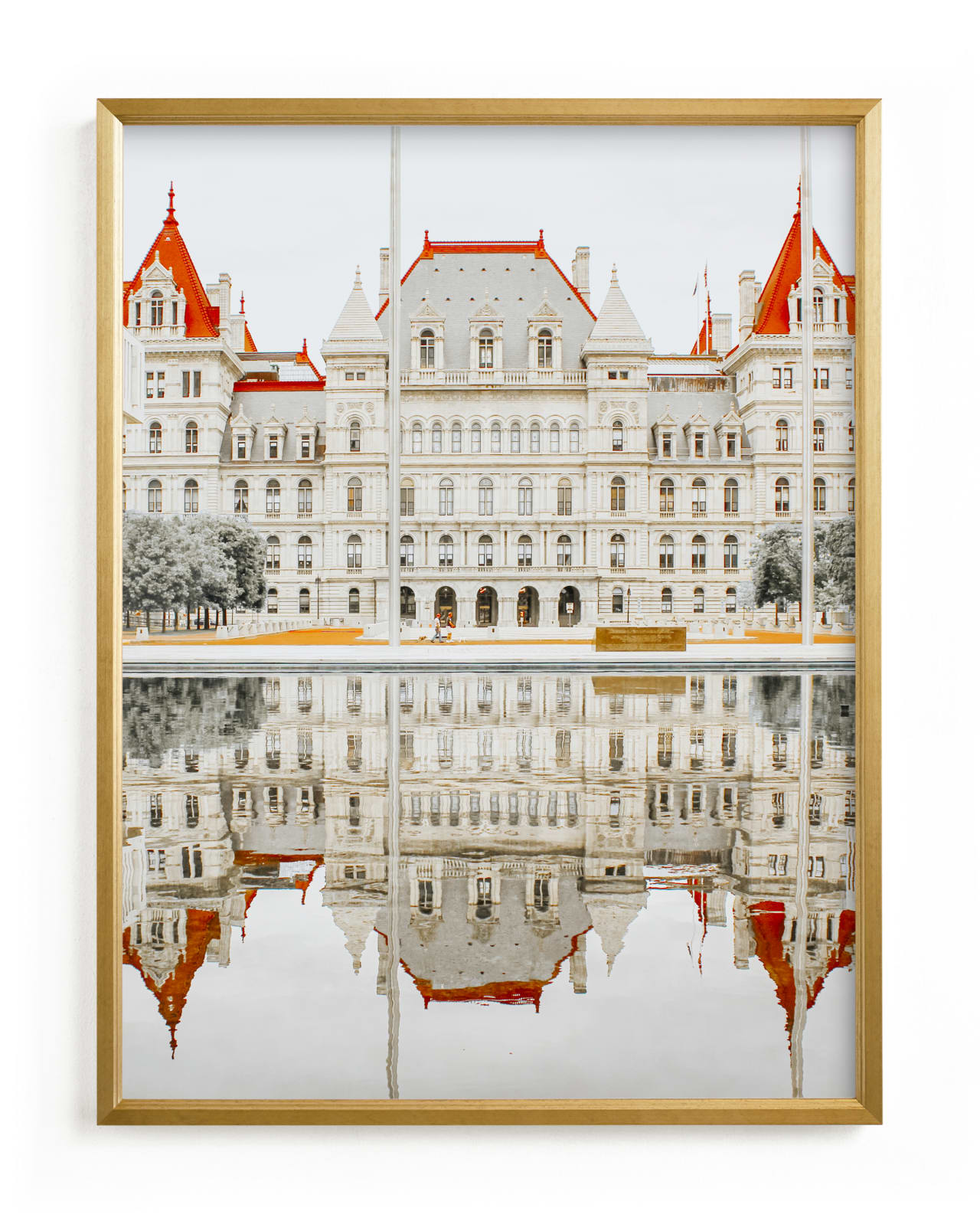 "Seeing Double" - Open Edition Fine Art Print by Sadye Sagov in beautiful frame options and a variety of sizes.