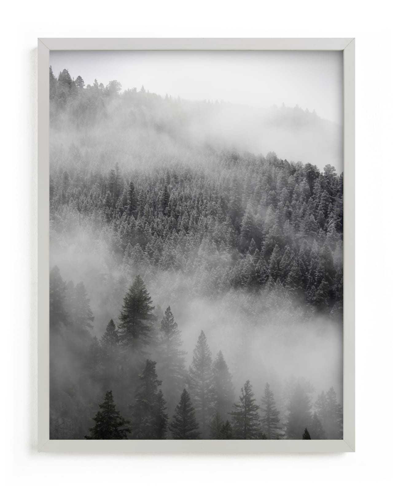 "Into the Fog" - Limited Edition Art Print by Jenna Holcomb in beautiful frame options and a variety of sizes.