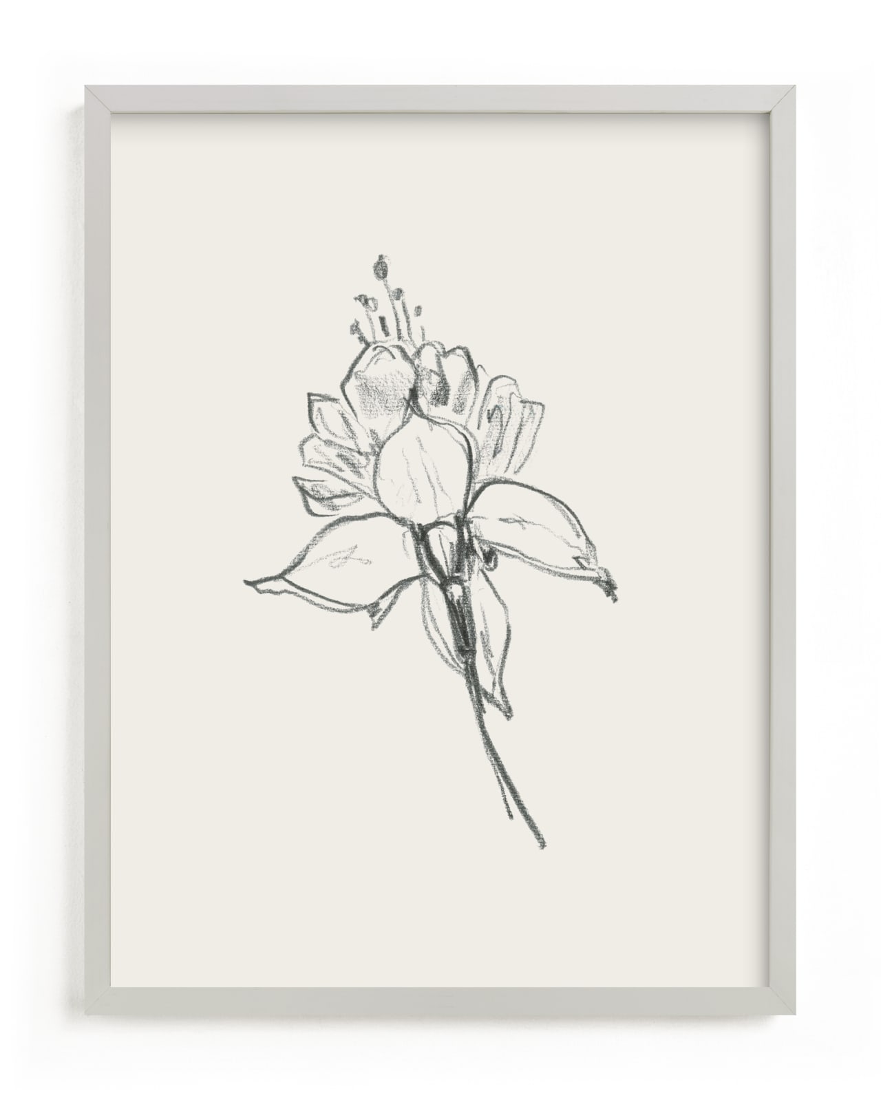 "Fuchsia 2 of 2 Diptych" - Limited Edition Art Print by Miranda Mol in beautiful frame options and a variety of sizes.