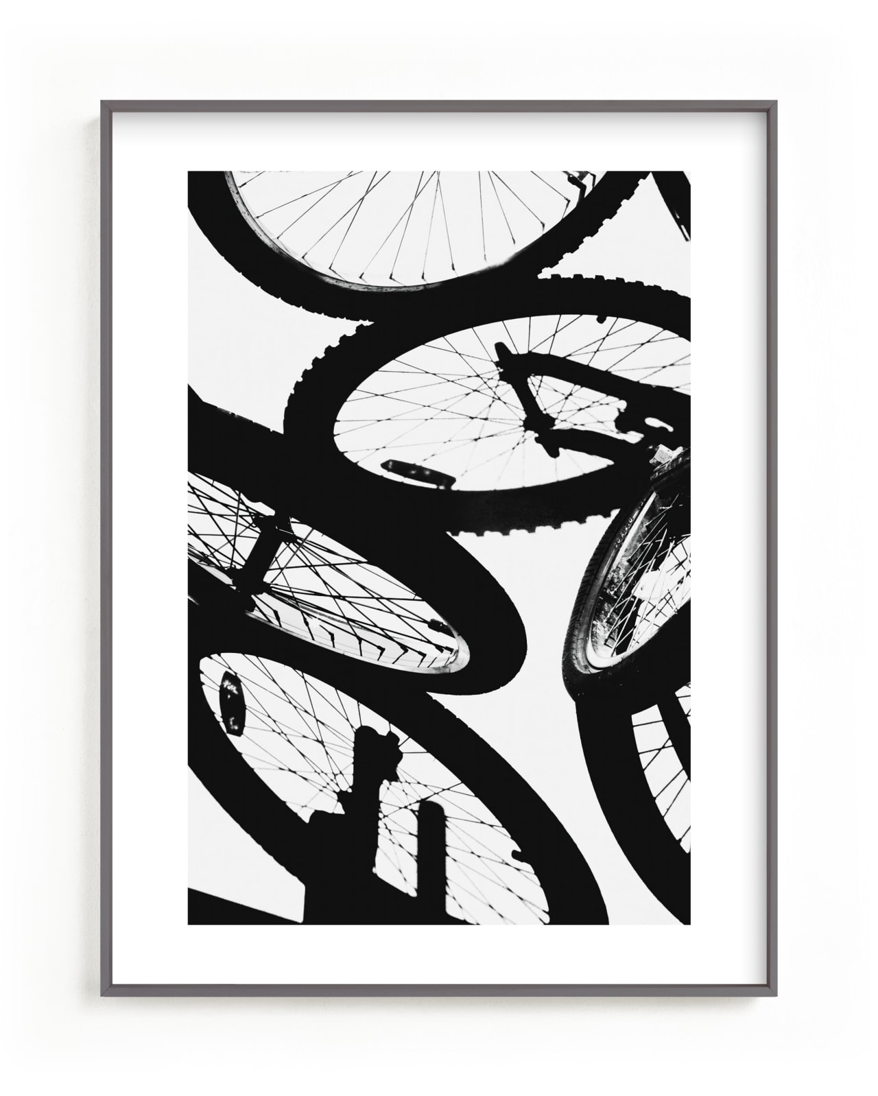 "Shadow Cycle" - Limited Edition Art Print by Beth Murphy in beautiful frame options and a variety of sizes.