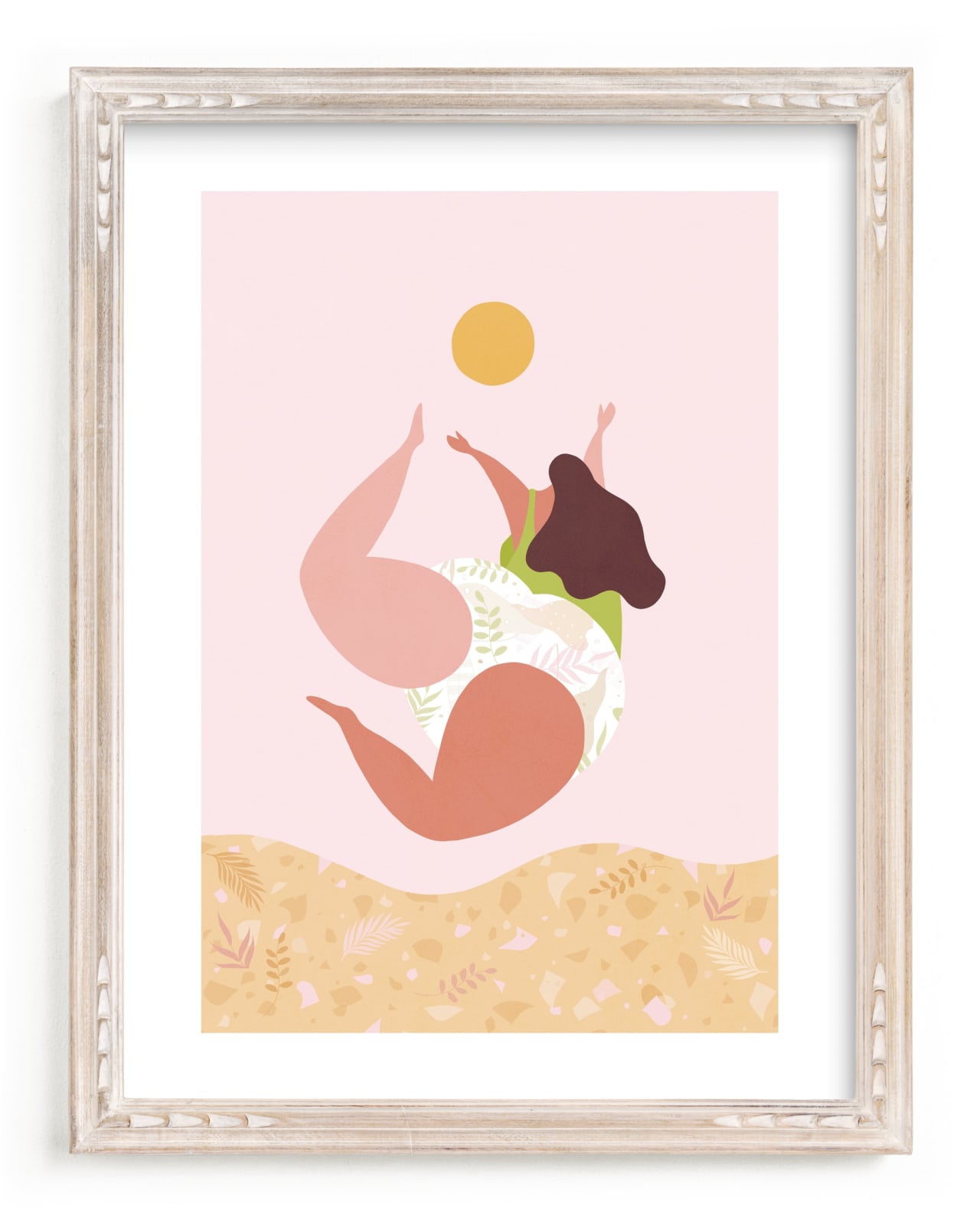 "Follow the Sun!" - Limited Edition Art Print by Dominique Vari in beautiful frame options and a variety of sizes.
