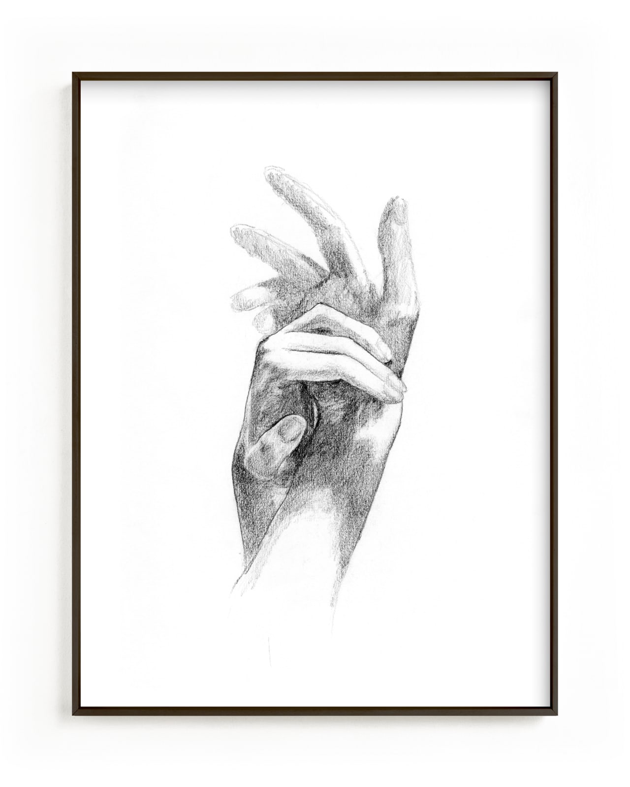 "Graceful hands" - Limited Edition Art Print by Jess Blazejewski in beautiful frame options and a variety of sizes.