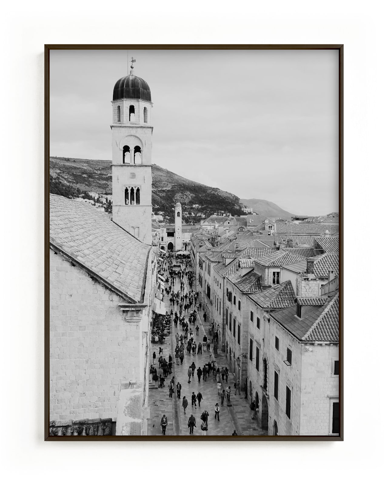 "Dubrovnik" - Limited Edition Art Print by The Rad Life Adventures in beautiful frame options and a variety of sizes.