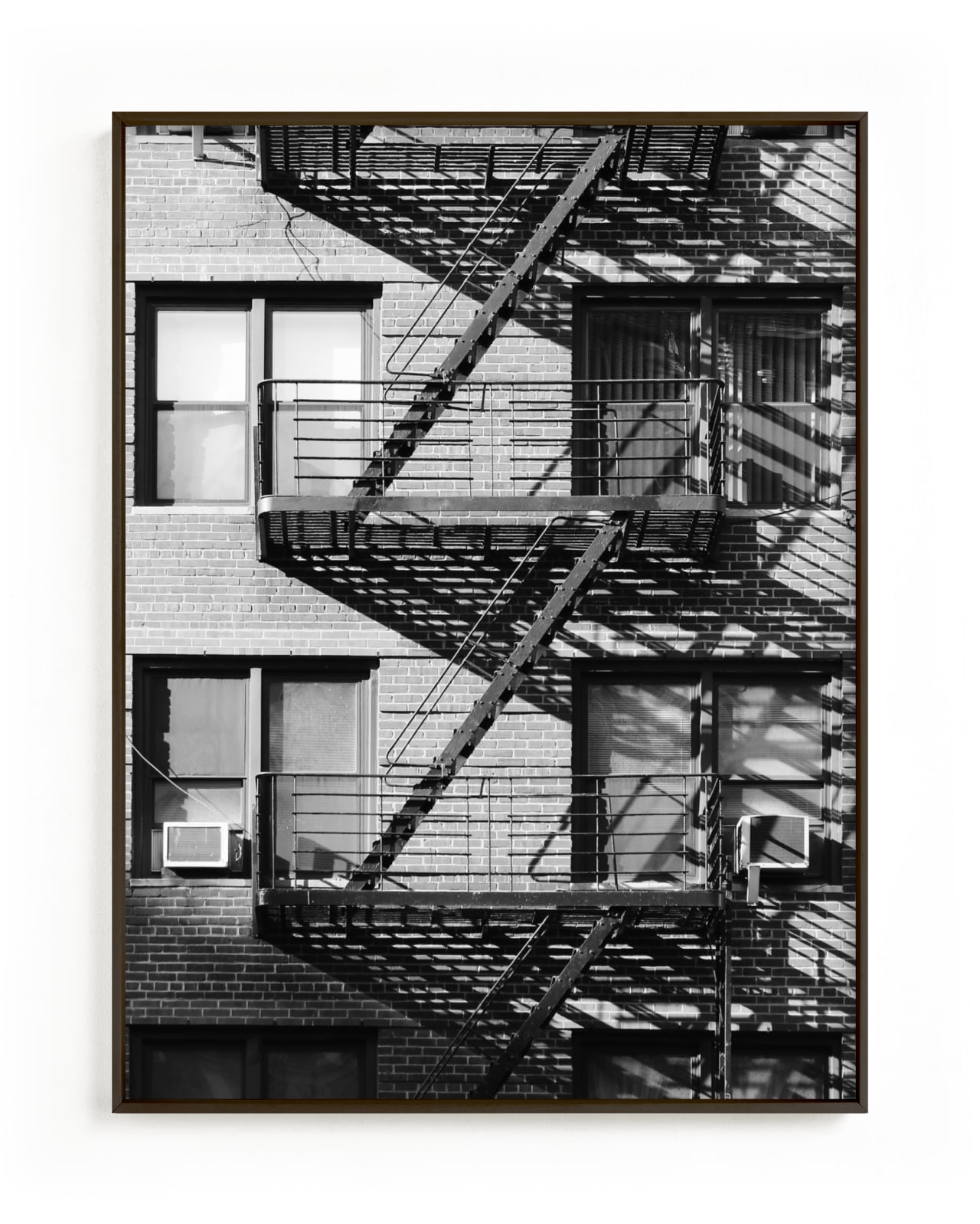 "Up Down NYC" - Limited Edition Art Print by lulu and isabelle in beautiful frame options and a variety of sizes.