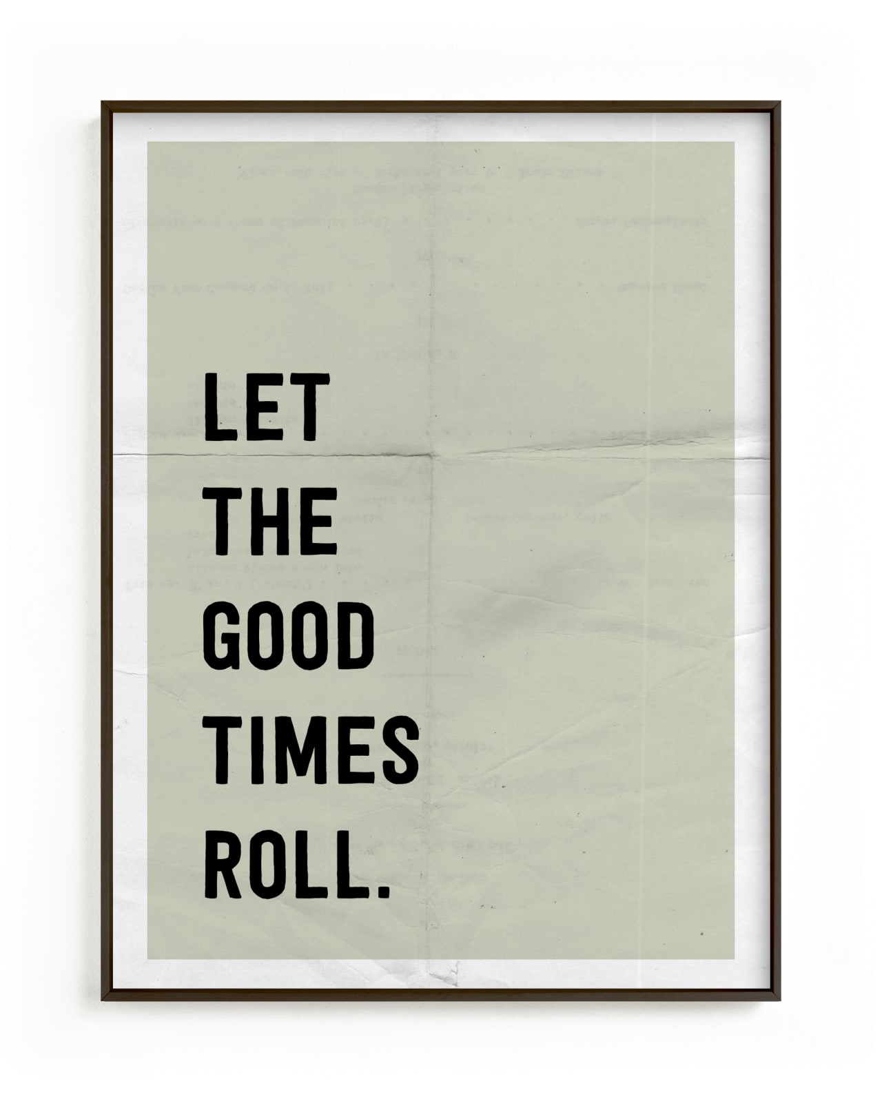 "Let the Good Times Roll" - Limited Edition Art Print by Morgan Kendall in beautiful frame options and a variety of sizes.