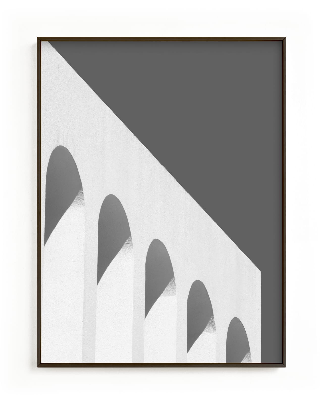 "Arches in black and white" - Open Edition Fine Art Print by Alaric Yanos in beautiful frame options and a variety of sizes.