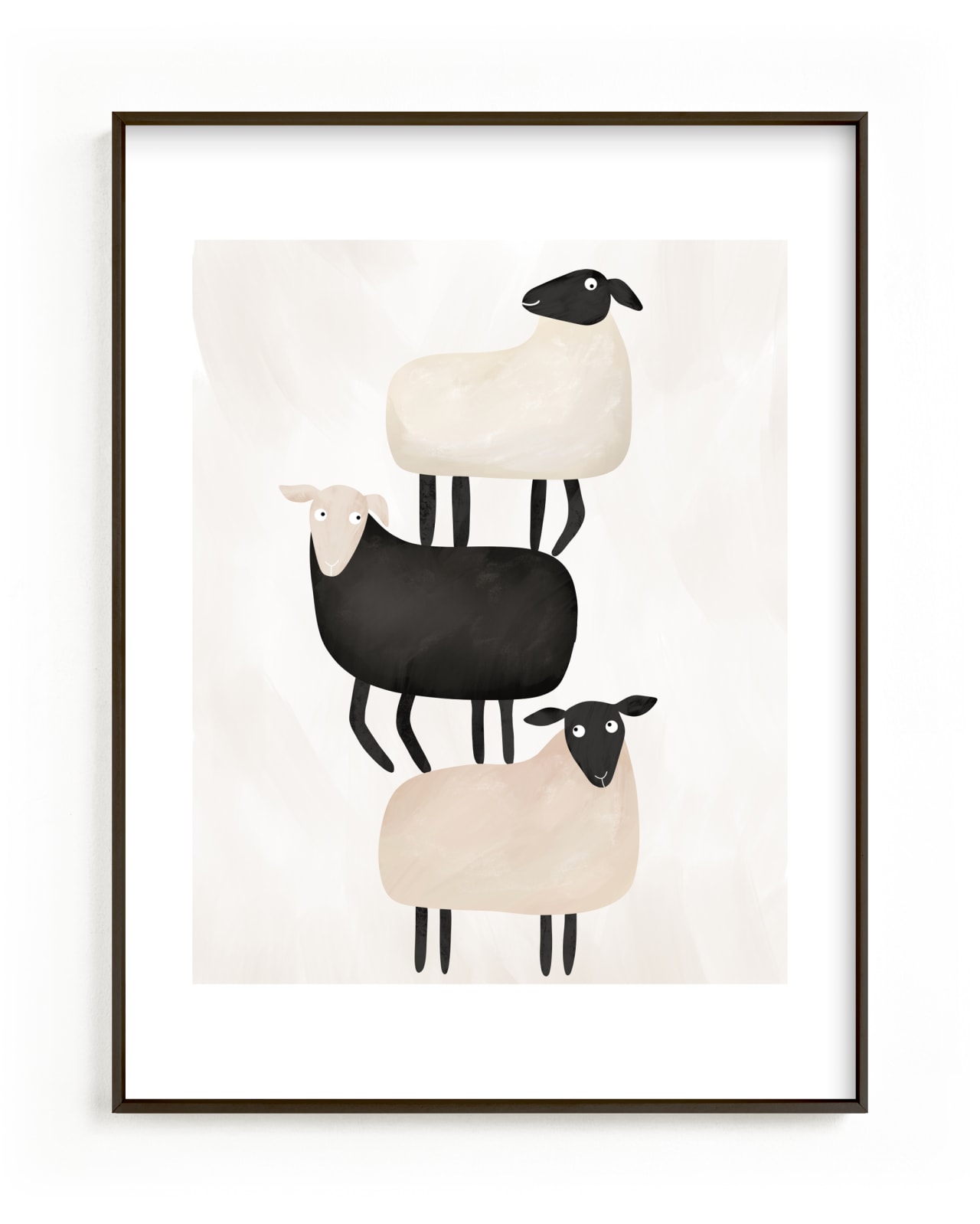 "I got your back" - Limited Edition Art Print by Maja Cunningham in beautiful frame options and a variety of sizes.