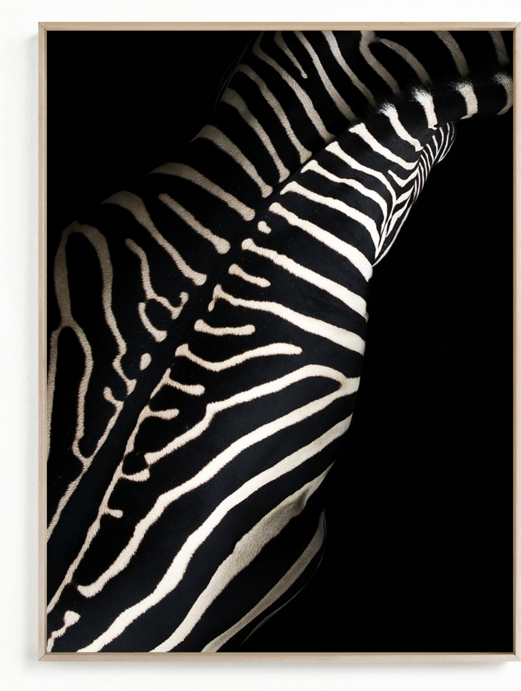 This is a ivory art by David Michuki called Night Stripes.
