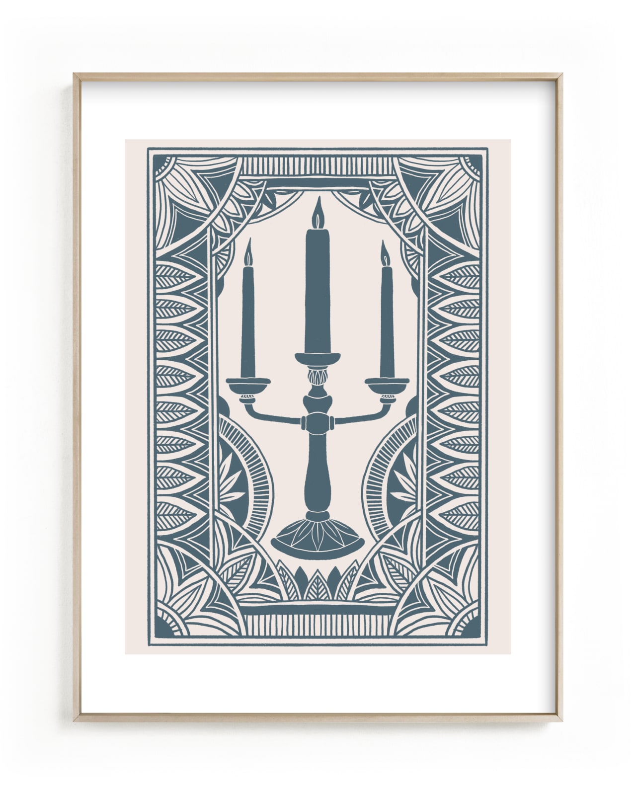 "Lumiere from Disney's Beauty And The Beast" - Limited Edition Art Print by Katharine Watson in beautiful frame options and a variety of sizes.