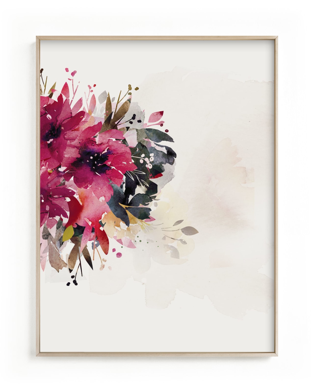 "Bloom Portrait" - Art Print by Lori Wemple in beautiful frame options and a variety of sizes.
