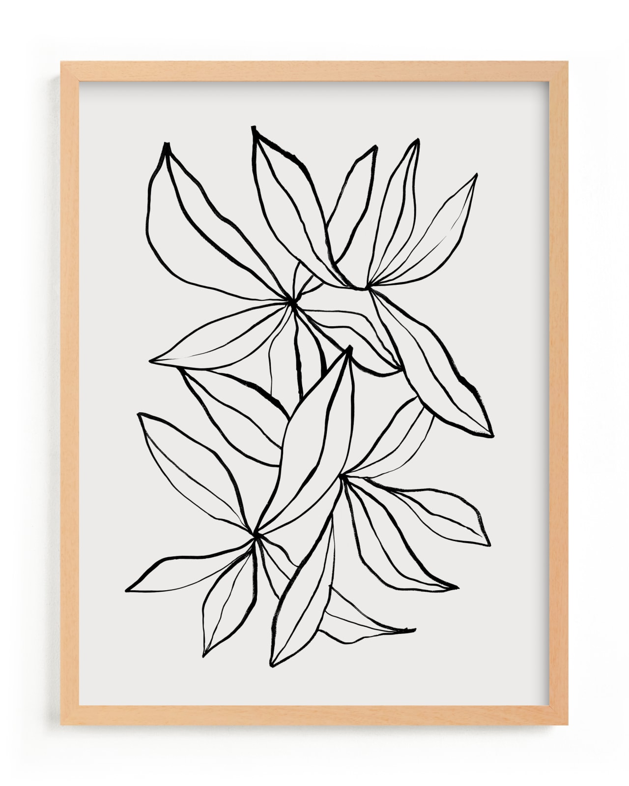 "tranquil leaves" - Limited Edition Art Print by Cass Loh in beautiful frame options and a variety of sizes.