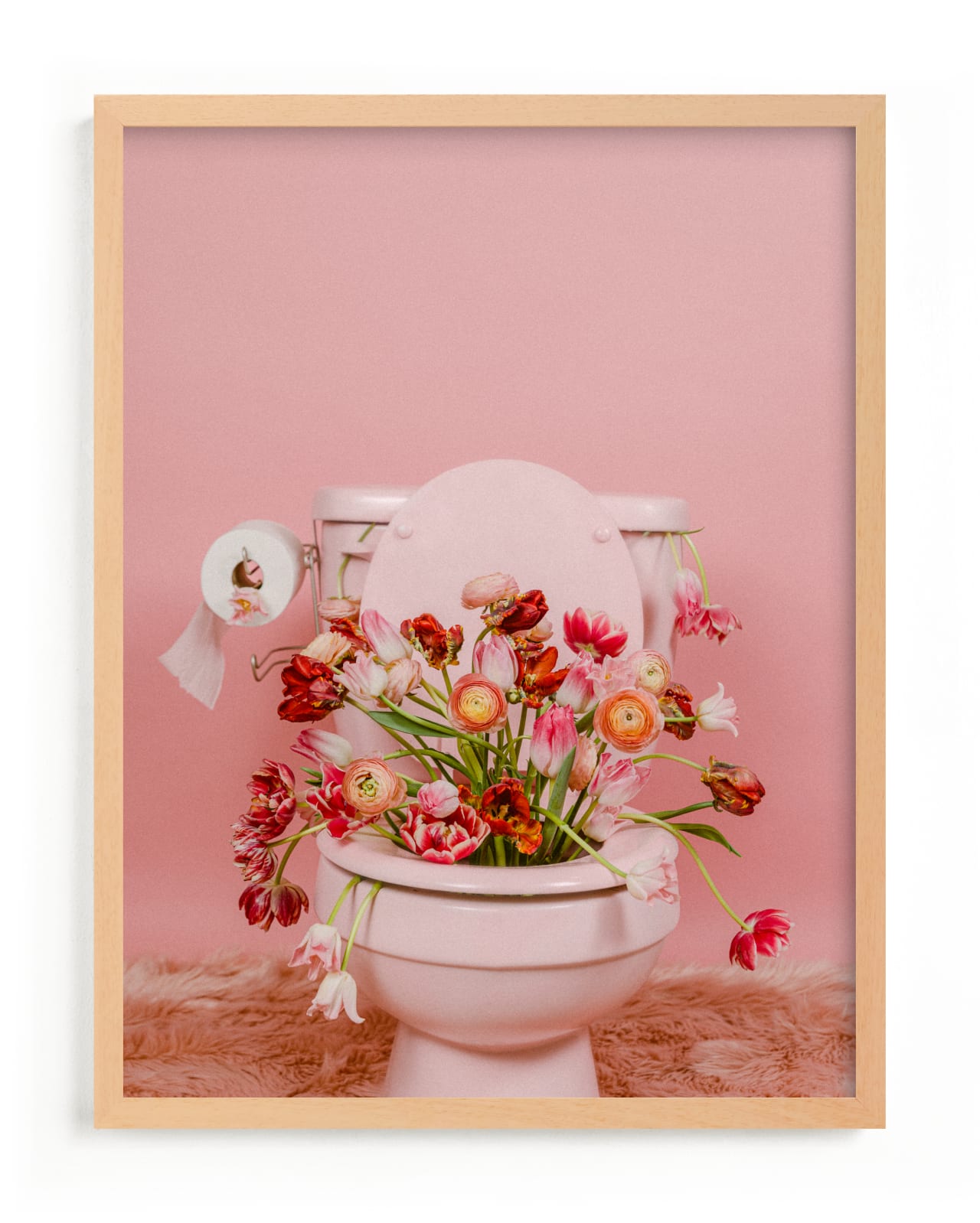 "Fertile Blooms" - Limited Edition Art Print by Theresa Bear in beautiful frame options and a variety of sizes.
