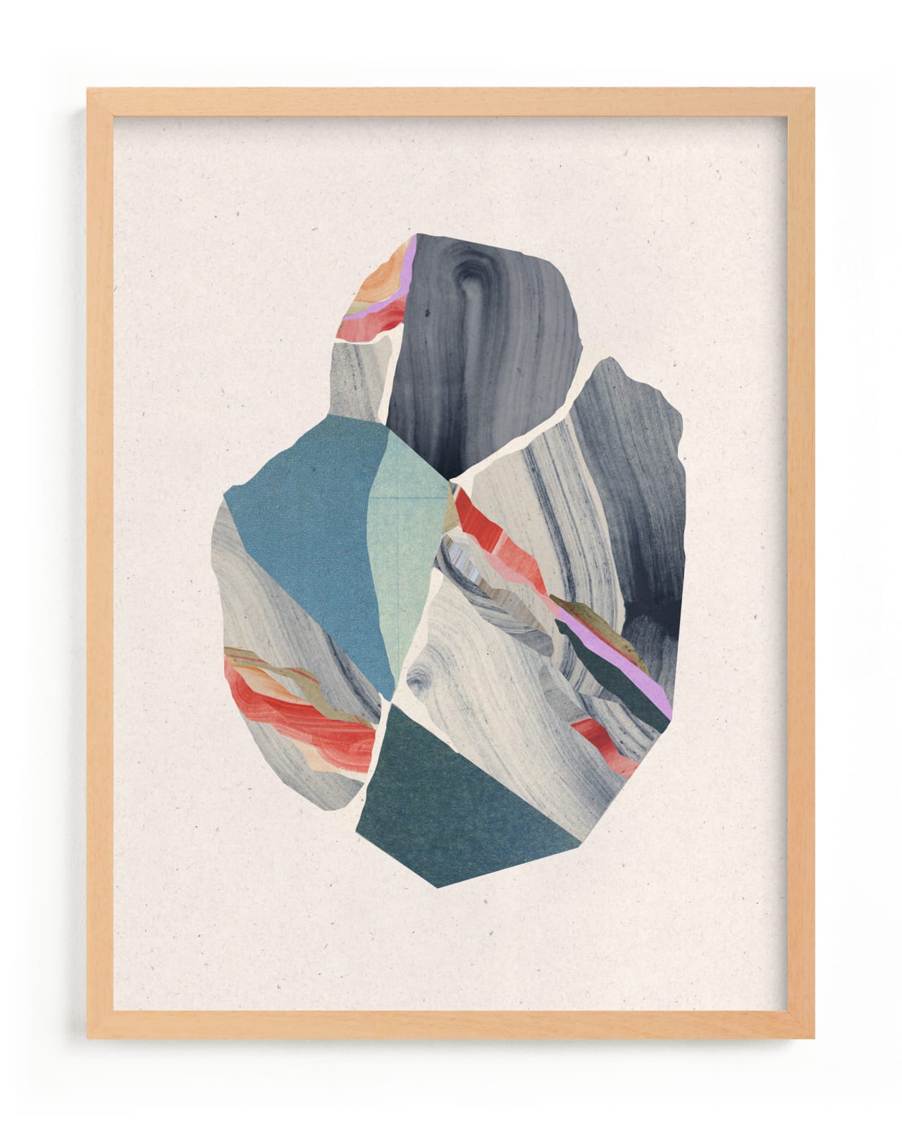 "abstract geological form I" - Limited Edition Art Print by Sumak Studio in beautiful frame options and a variety of sizes.