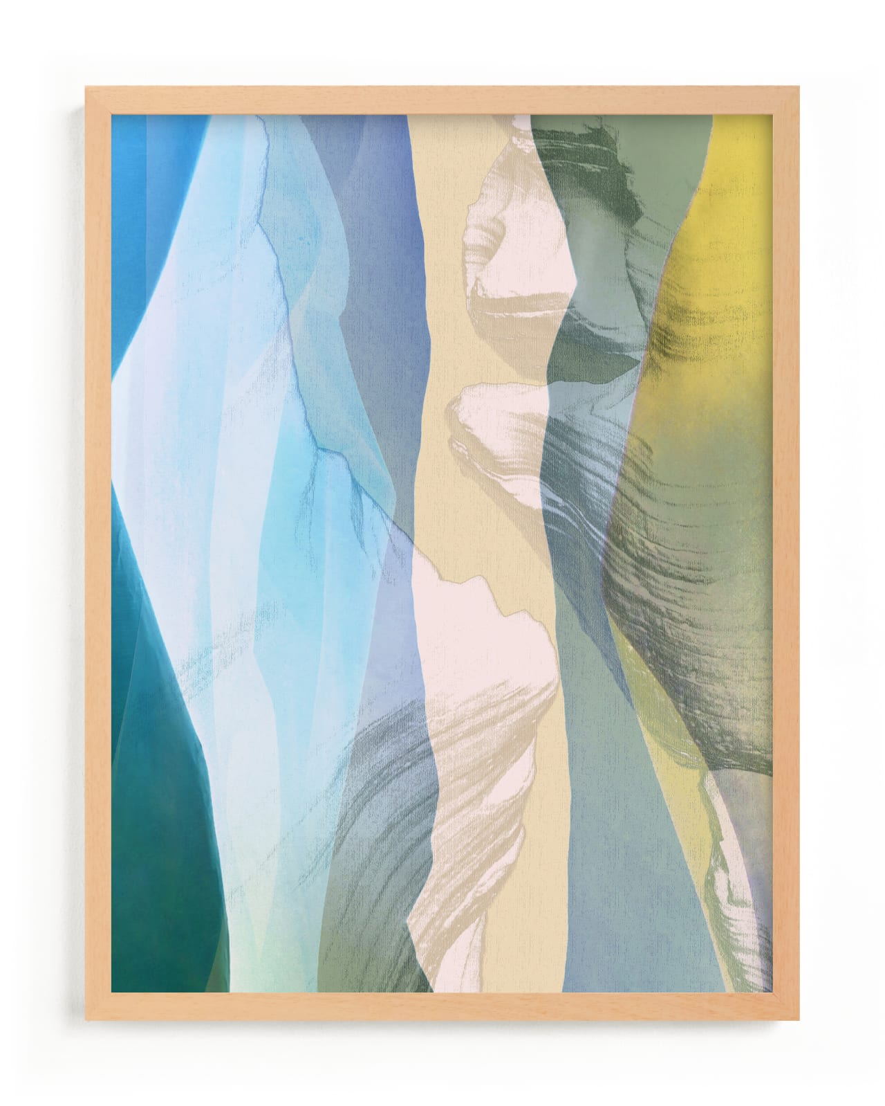 "Nature lines" - Limited Edition Art Print by Teo in beautiful frame options and a variety of sizes.