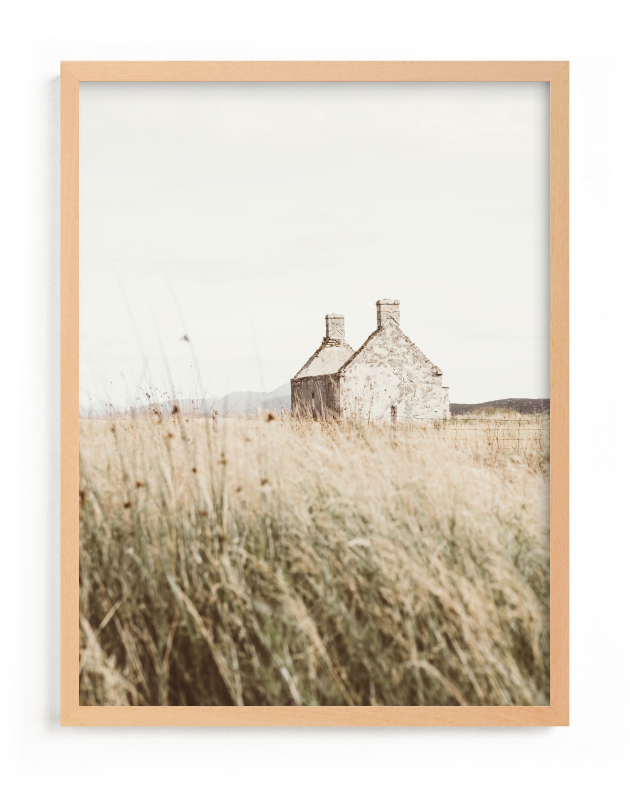 "highland prairie II" - Grownup Open Edition Non-custom Art Print by Kamala Nahas in beautiful frame options and a variety of sizes.