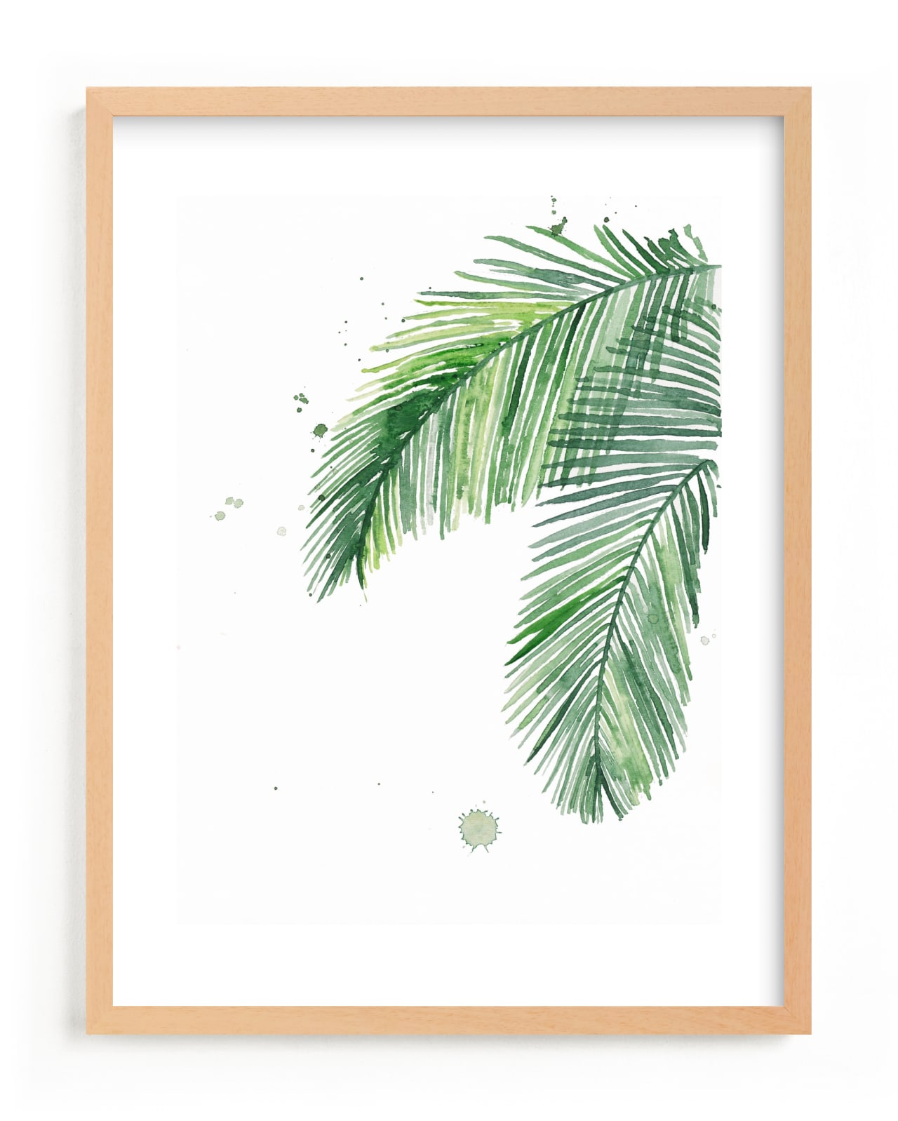 "Summer Palms" - Limited Edition Art Print by Kelsey McNatt in beautiful frame options and a variety of sizes.