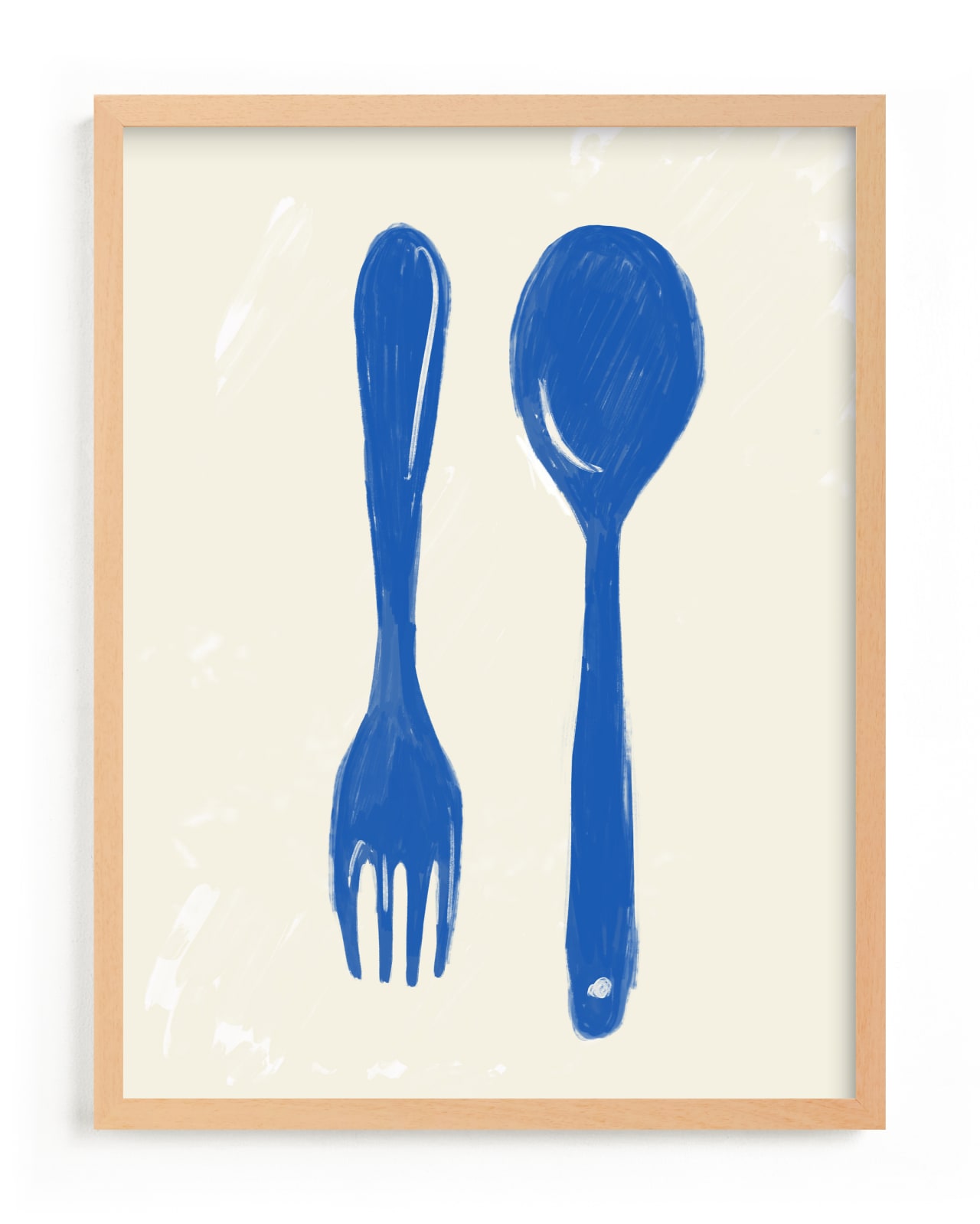"kitchen cutlery" - Limited Edition Art Print by Zoe Pappenheimer in beautiful frame options and a variety of sizes.