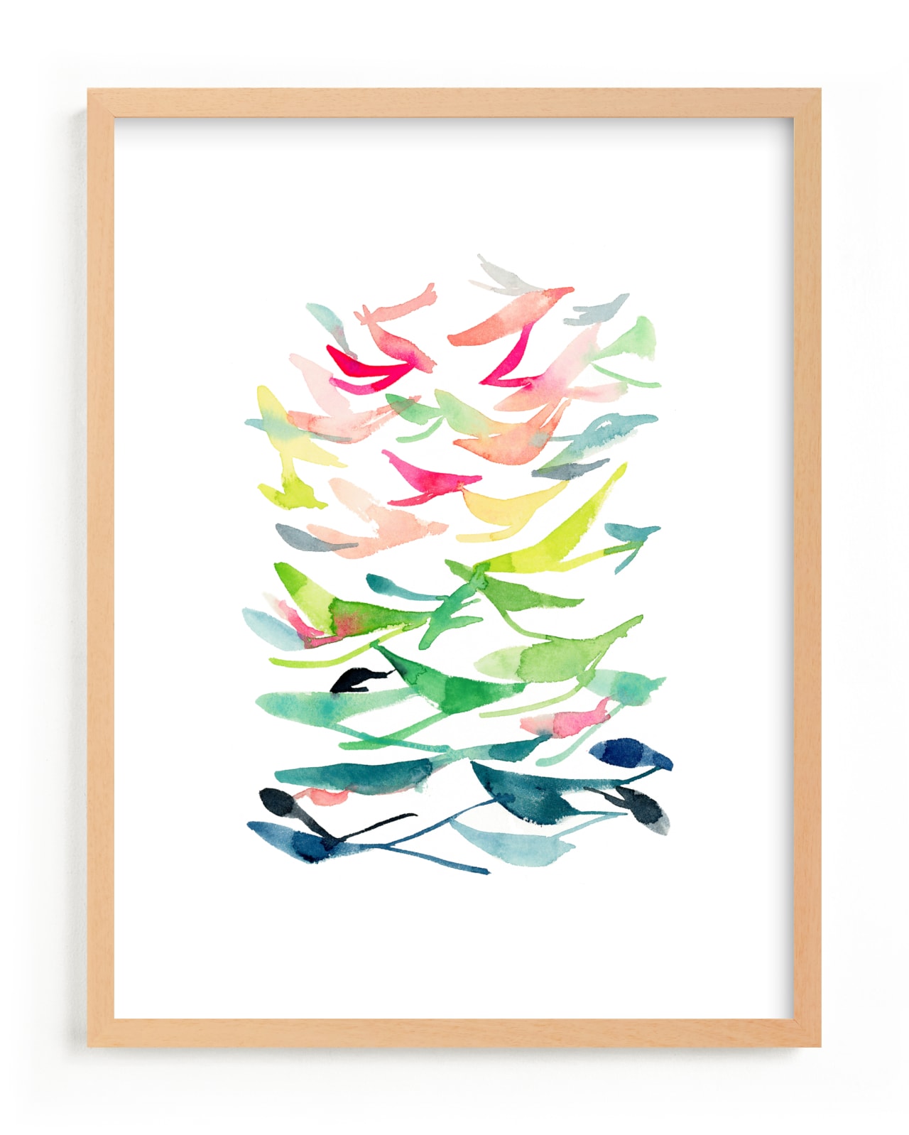 "Spring is in the Air" - Limited Edition Art Print by Jean Choe Art and Design in beautiful frame options and a variety of sizes.