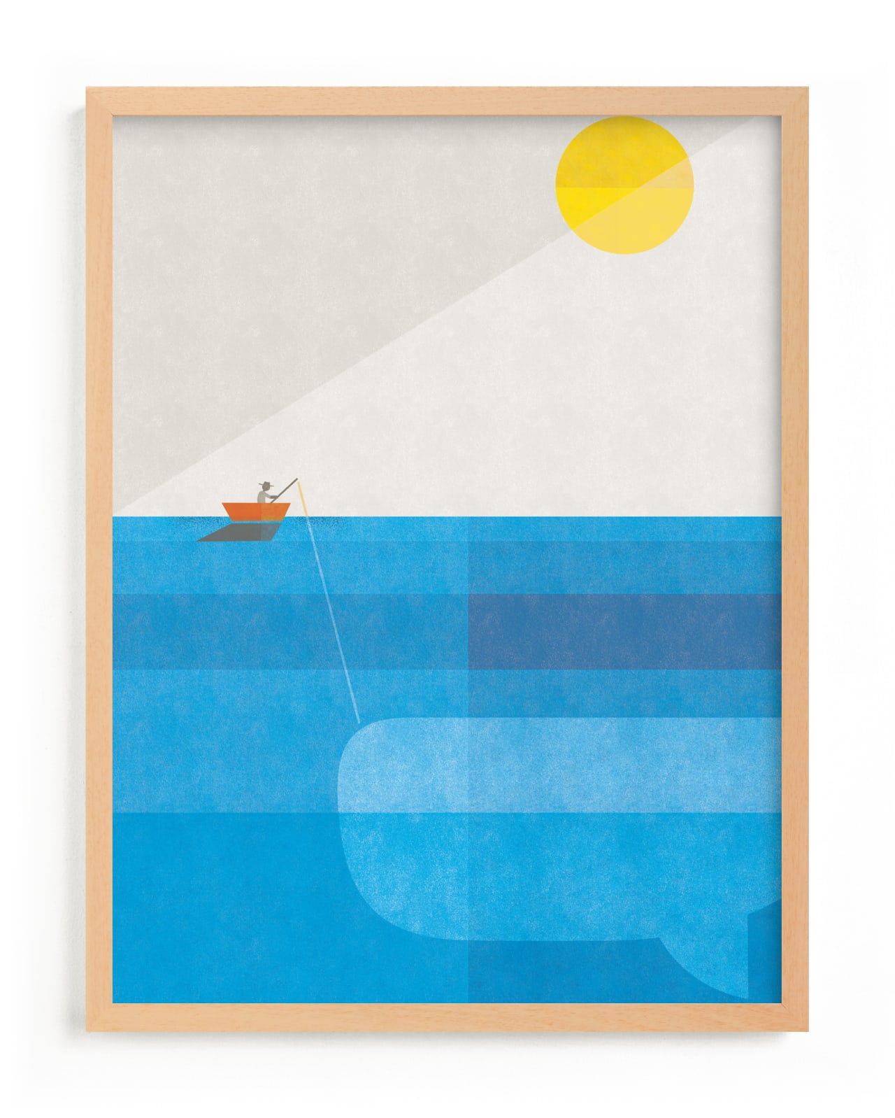 "Deep Sea Voyage" - Limited Edition Art Print by Robert and Stella in beautiful frame options and a variety of sizes.