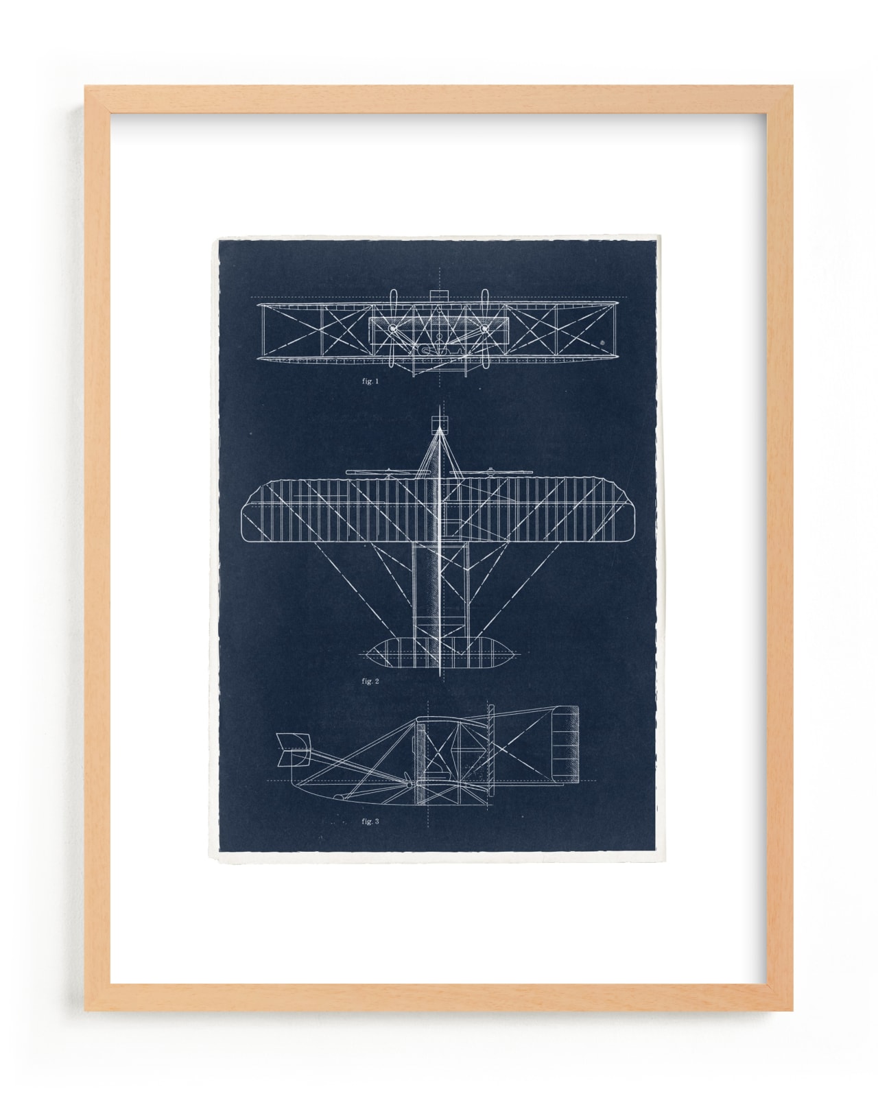 "Plane diagram" - Limited Edition Art Print by Robert and Stella in beautiful frame options and a variety of sizes.