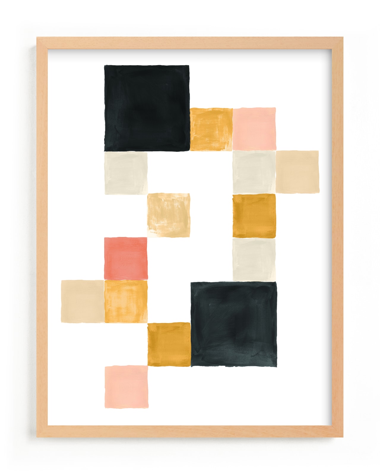 "Stacked No.2" by Cait Courneya in beautiful frame options and a variety of sizes.