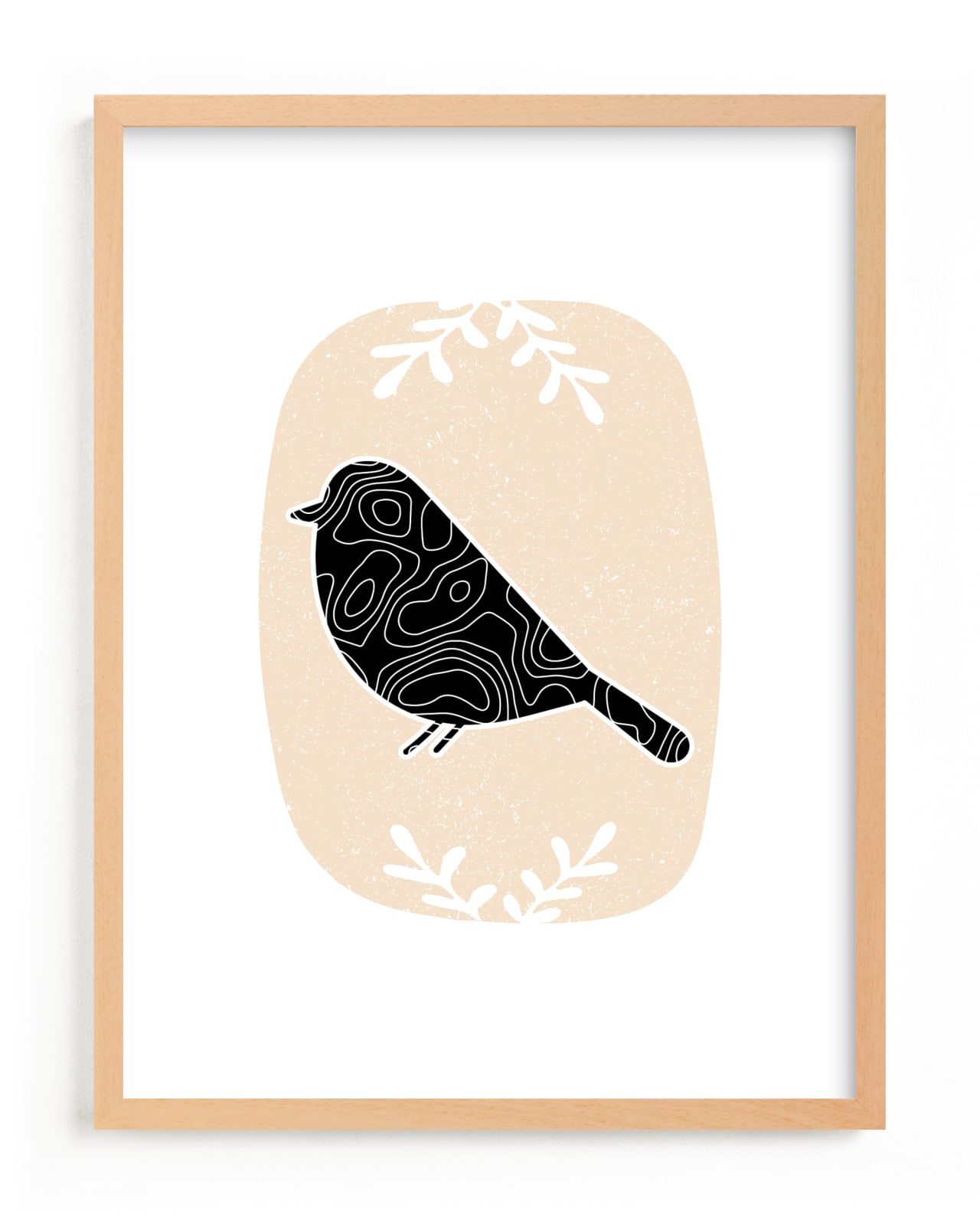 "Birdie" - Limited Edition Art Print by Alicia Youngken in beautiful frame options and a variety of sizes.