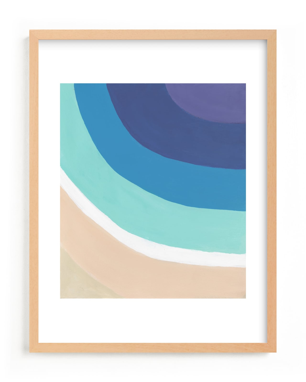 "By the Bay" - Limited Edition Art Print by Jenny Partrite in beautiful frame options and a variety of sizes.