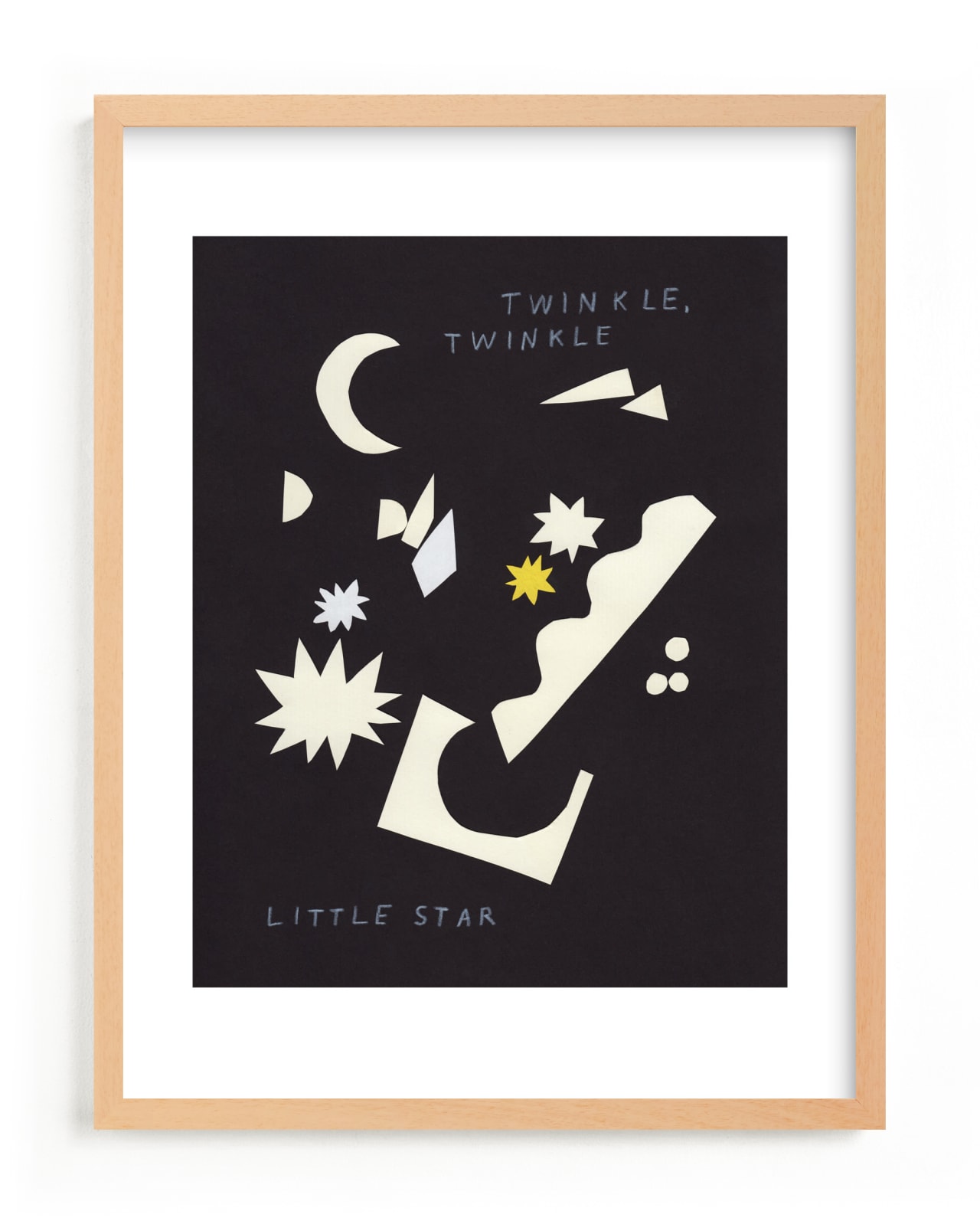 "Twinkle, Twinkle Little Star" - Limited Edition Art Print by Elliot Stokes in beautiful frame options and a variety of sizes.