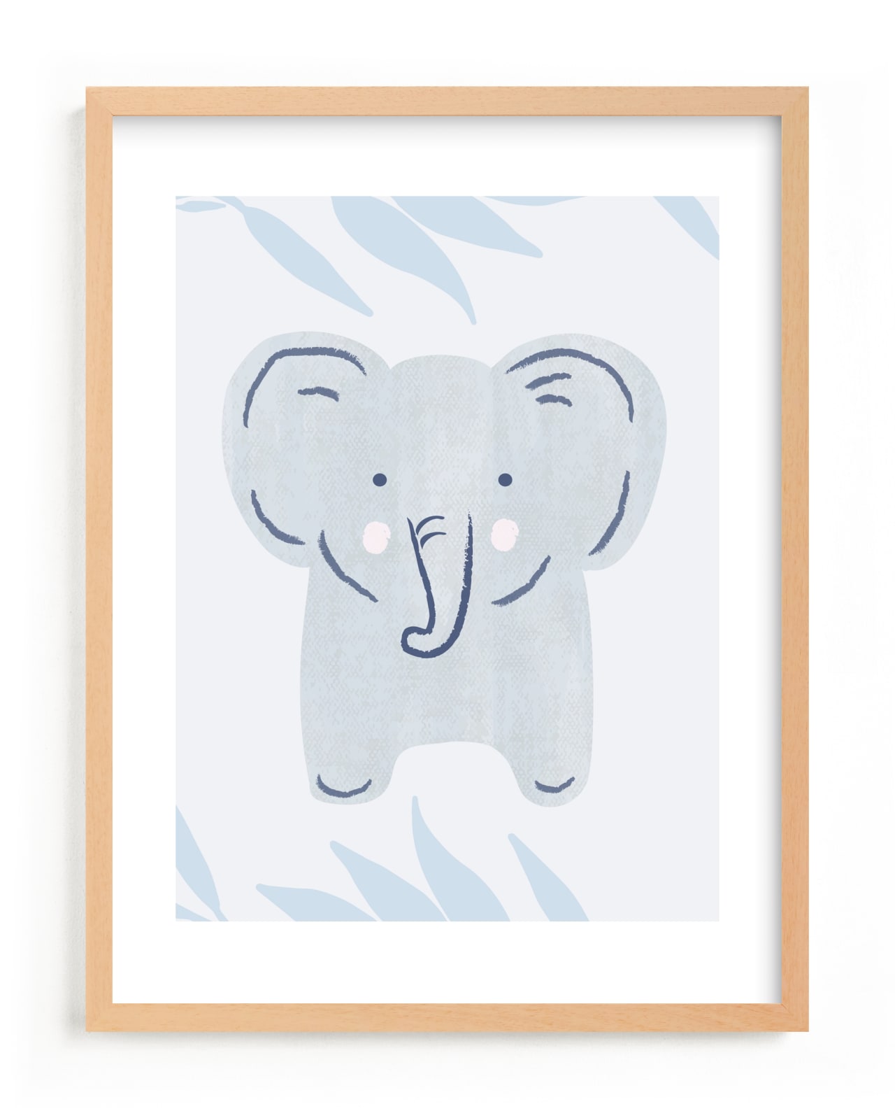 "Elephant Portrait" - Limited Edition Art Print by Carolyn MacLaren in beautiful frame options and a variety of sizes.