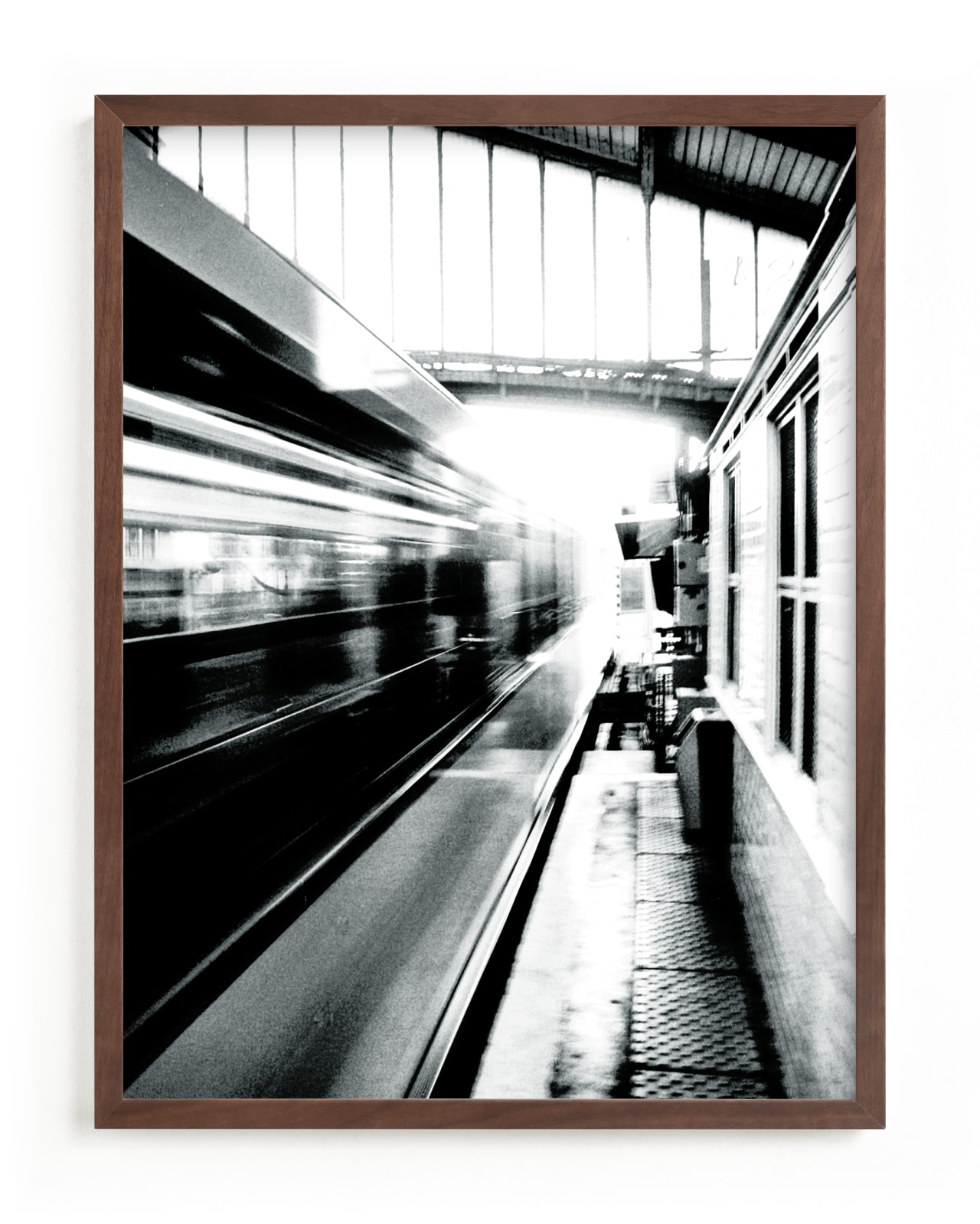 "Riding on the Metro" - Limited Edition Art Print by Marker Girl in beautiful frame options and a variety of sizes.