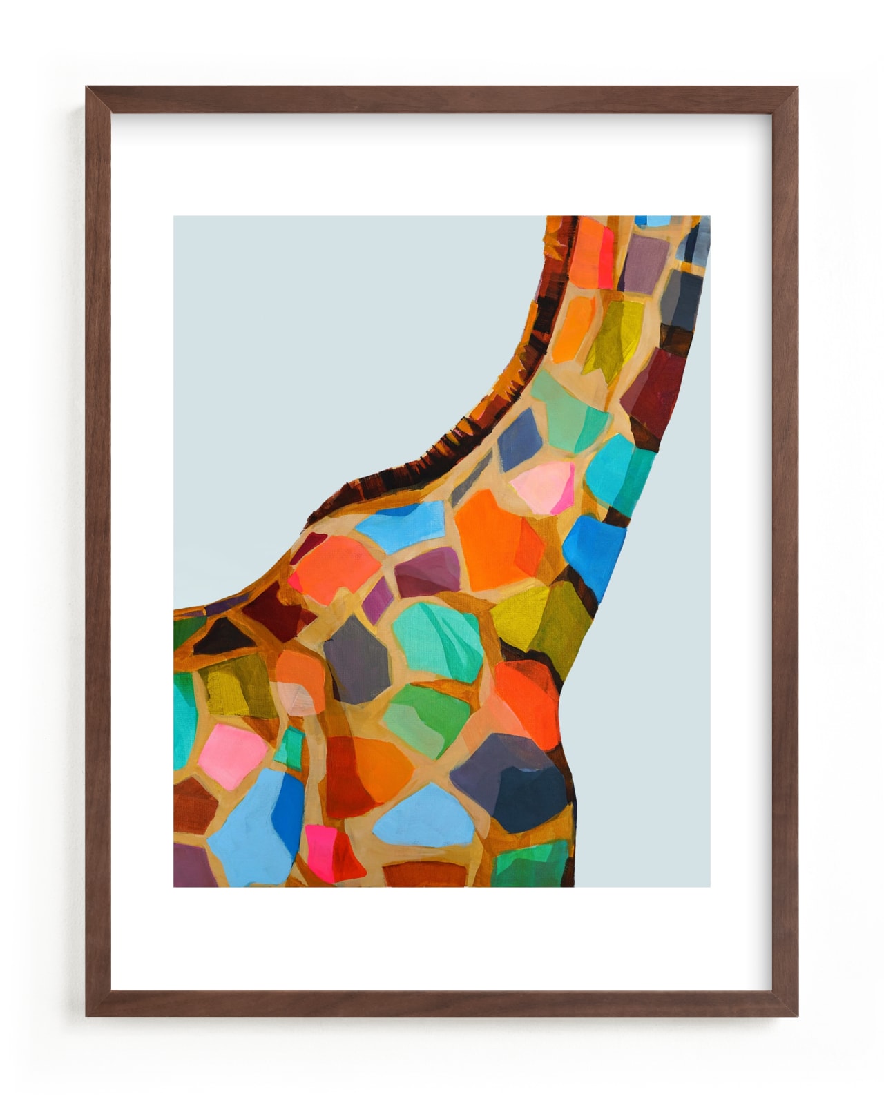 "Safari Spots" - Limited Edition Art Print by Jess Franks in beautiful frame options and a variety of sizes.