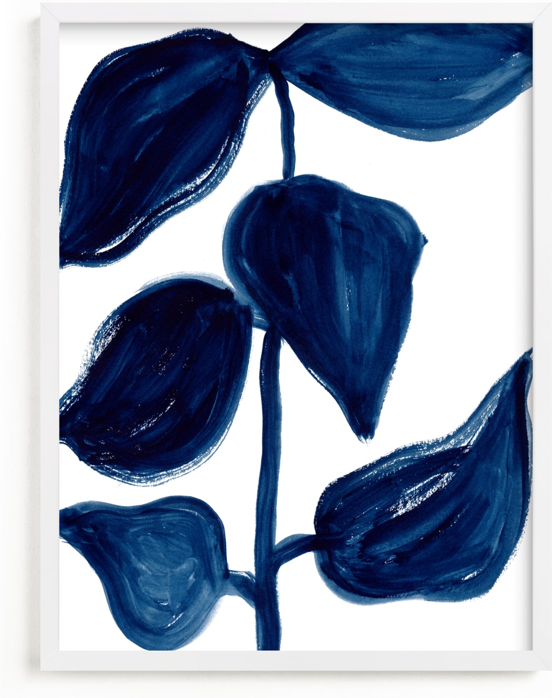 This is a blue art by flvx studio called Indigo Plant.