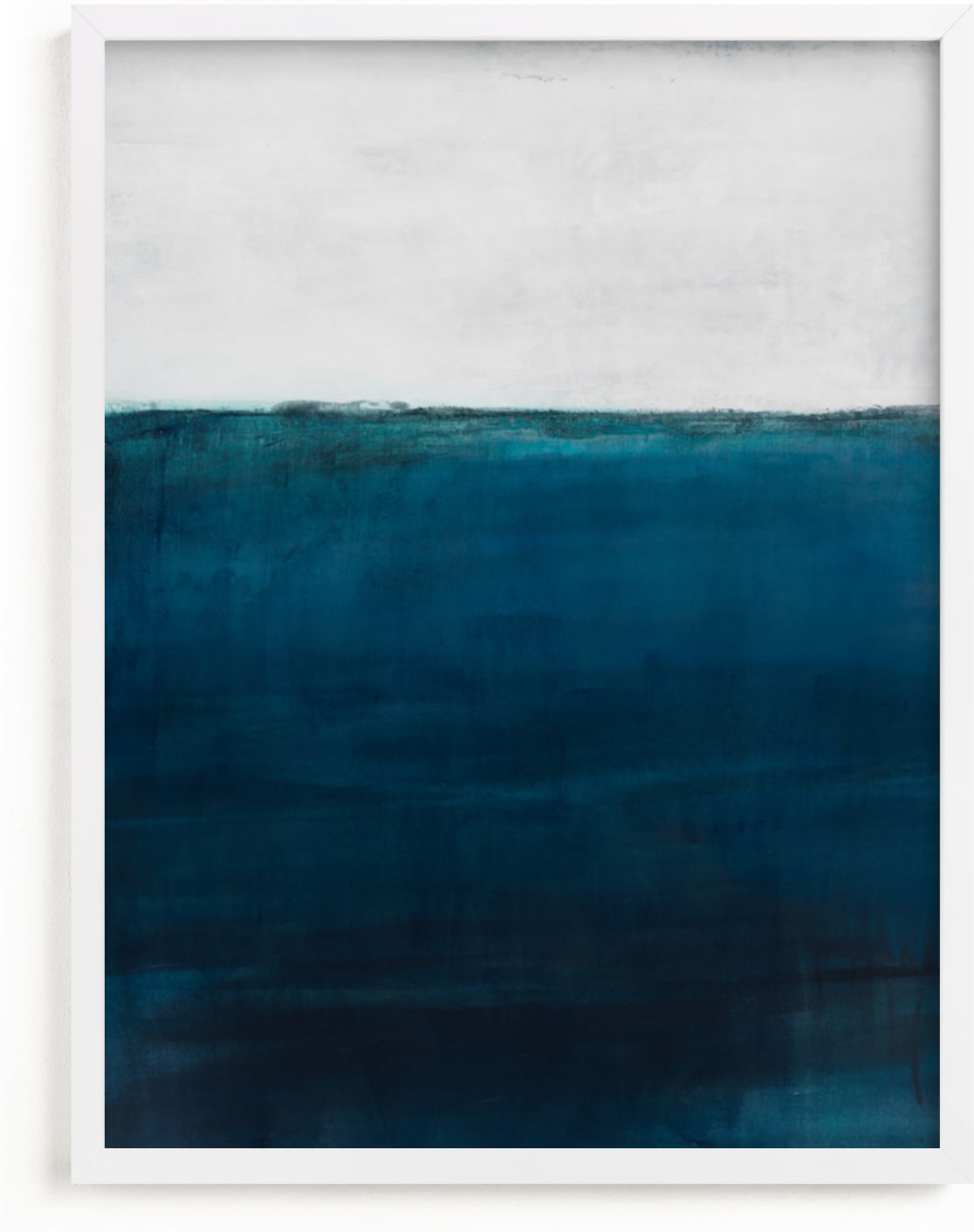 This is a blue art by Melissa Marquardt called Below the Sea.