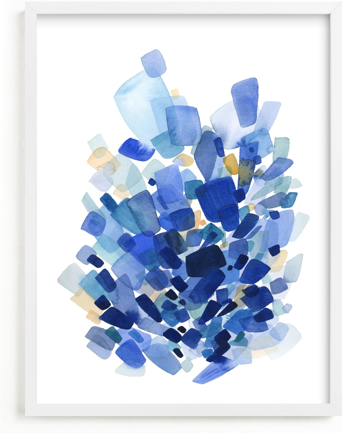 This is a blue art by Yao Cheng Design called Sea Glass.