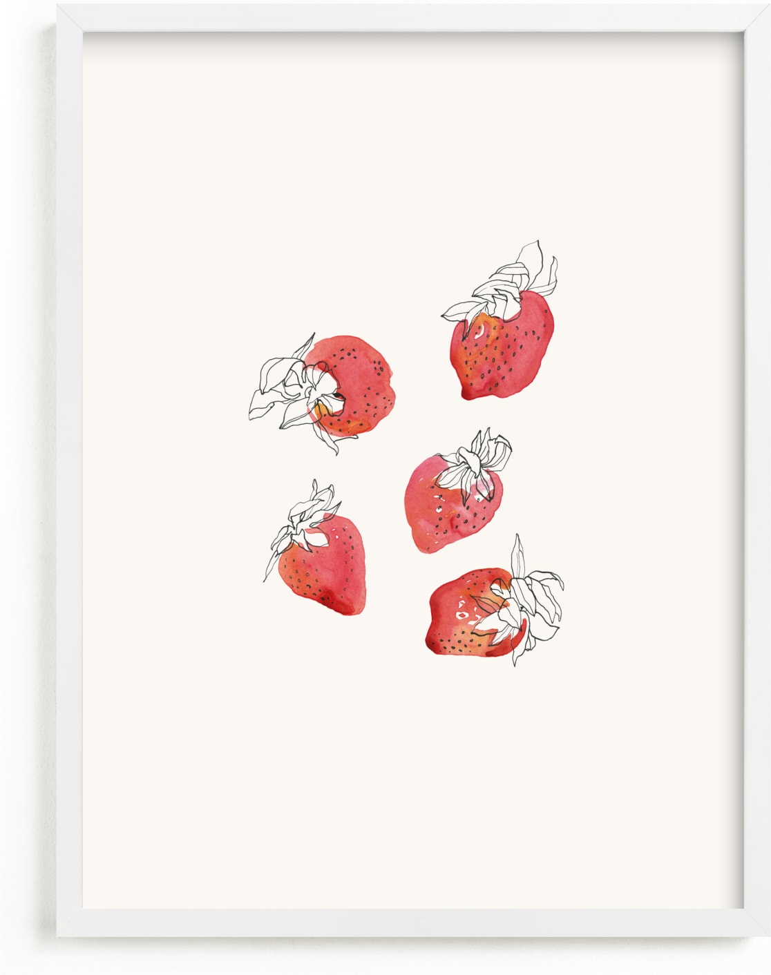 This is a ivory art by Catilustre called Strawberries.