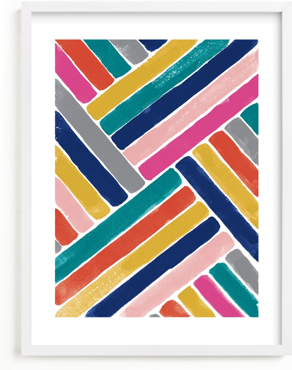 This is a colorful kids wall art by Stardust Design Studio called Crossroads.