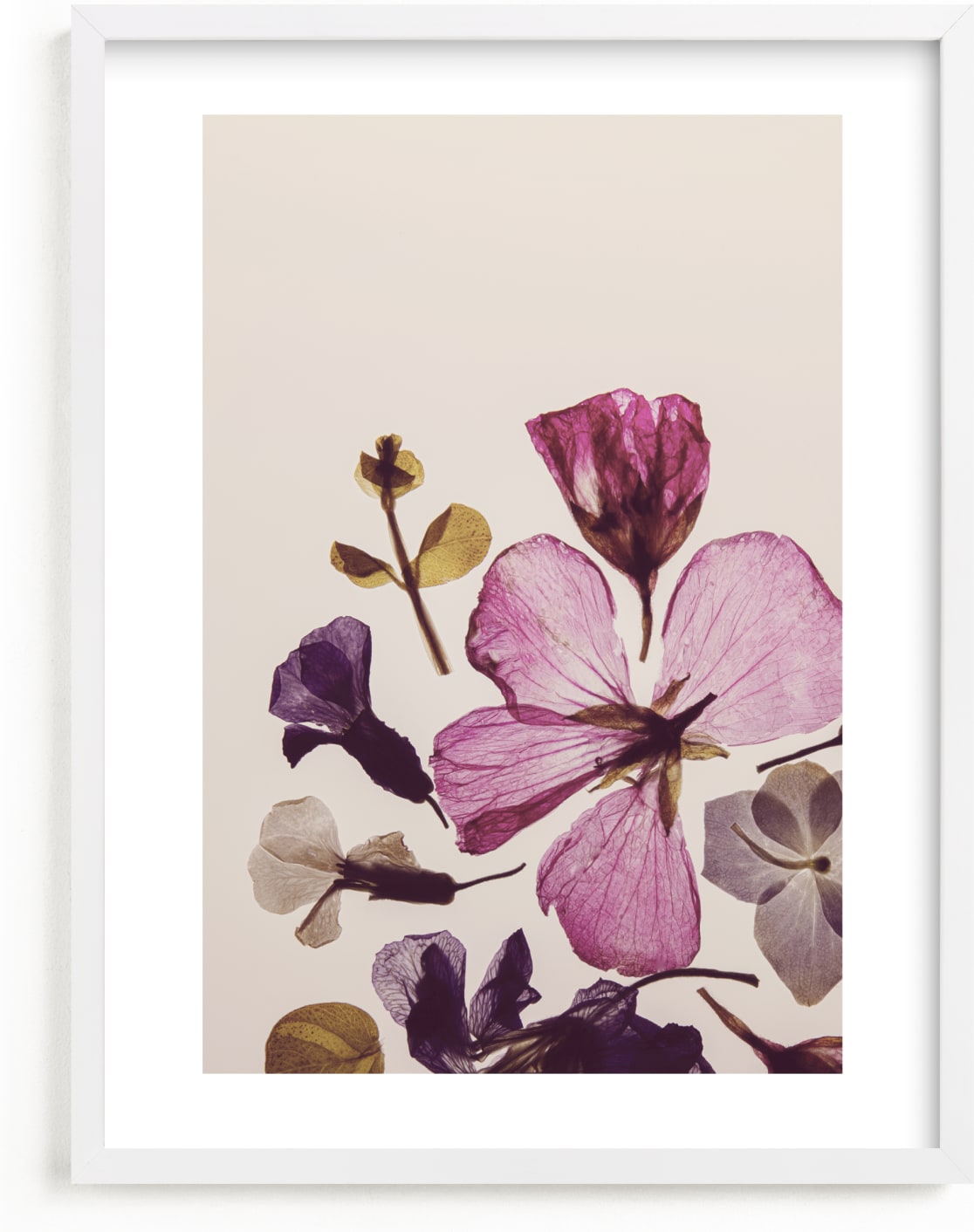 This is a purple kids wall art by Karen Kardatzke called Forever in Bloom.