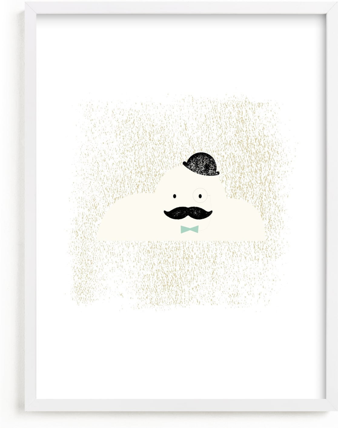 This is a white art by fatfatin called Mr. Cloud.