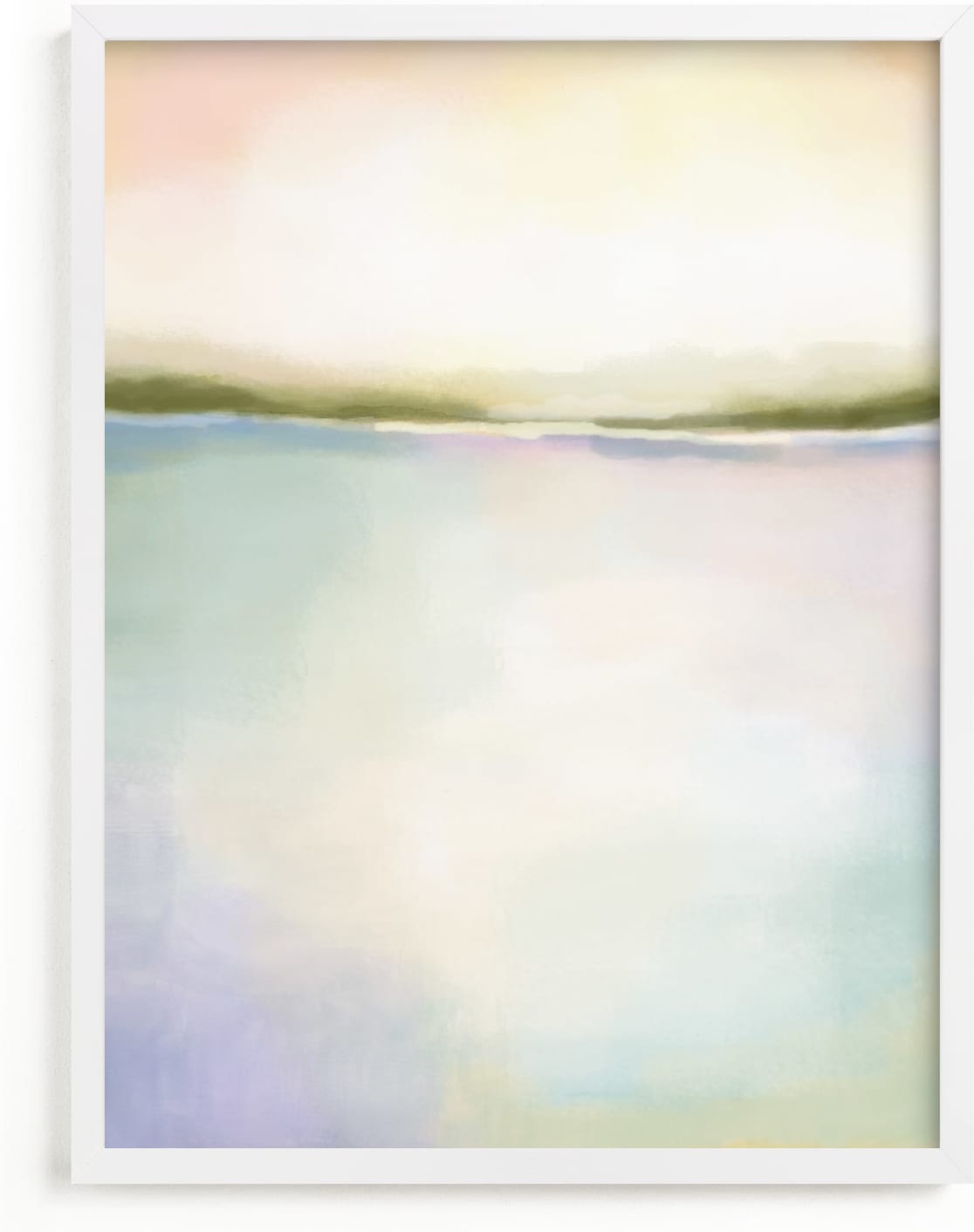 This is a blue nursery wall art by AlisonJerry called Coral Bay.