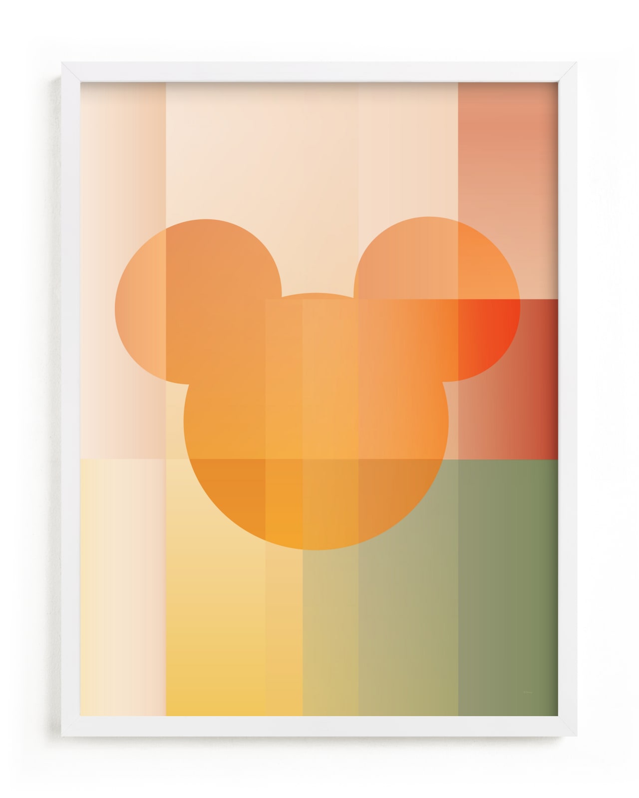 Disney's Mickey Gradient Silhouette by Baumbirdy