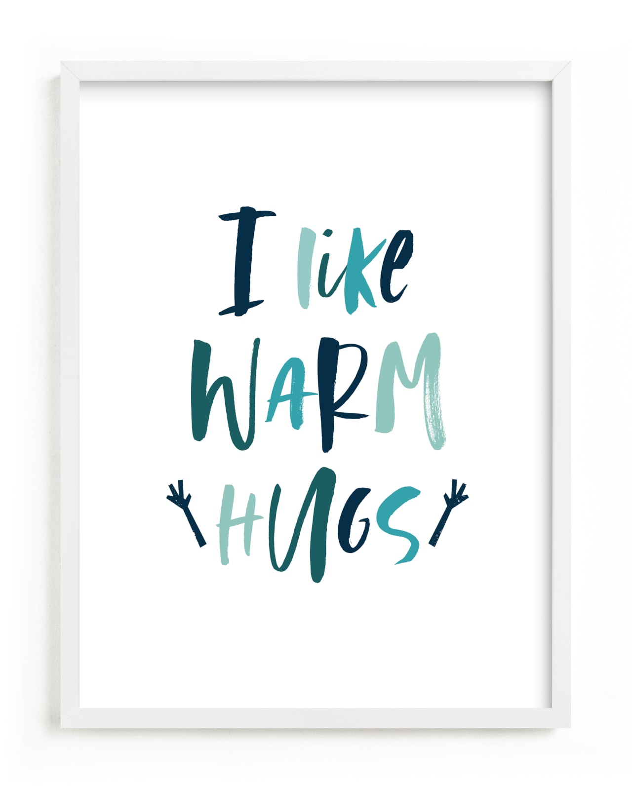 "Olaf's Warm Hugs from Disney's Frozen" - Limited Edition Art Print by Erica Krystek in beautiful frame options and a variety of sizes.