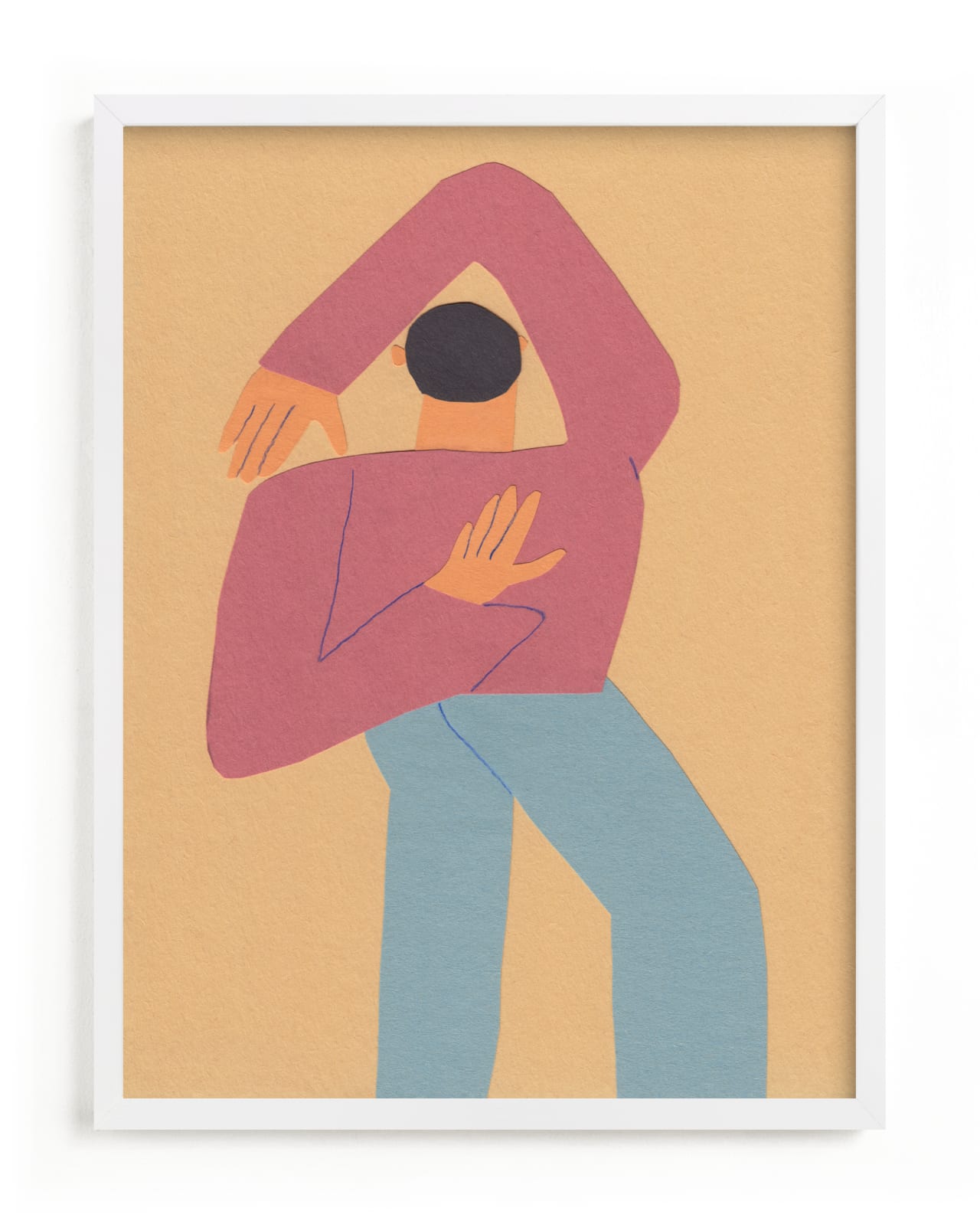 "Stretch 1" - Limited Edition Art Print by Elliot Stokes in beautiful frame options and a variety of sizes.