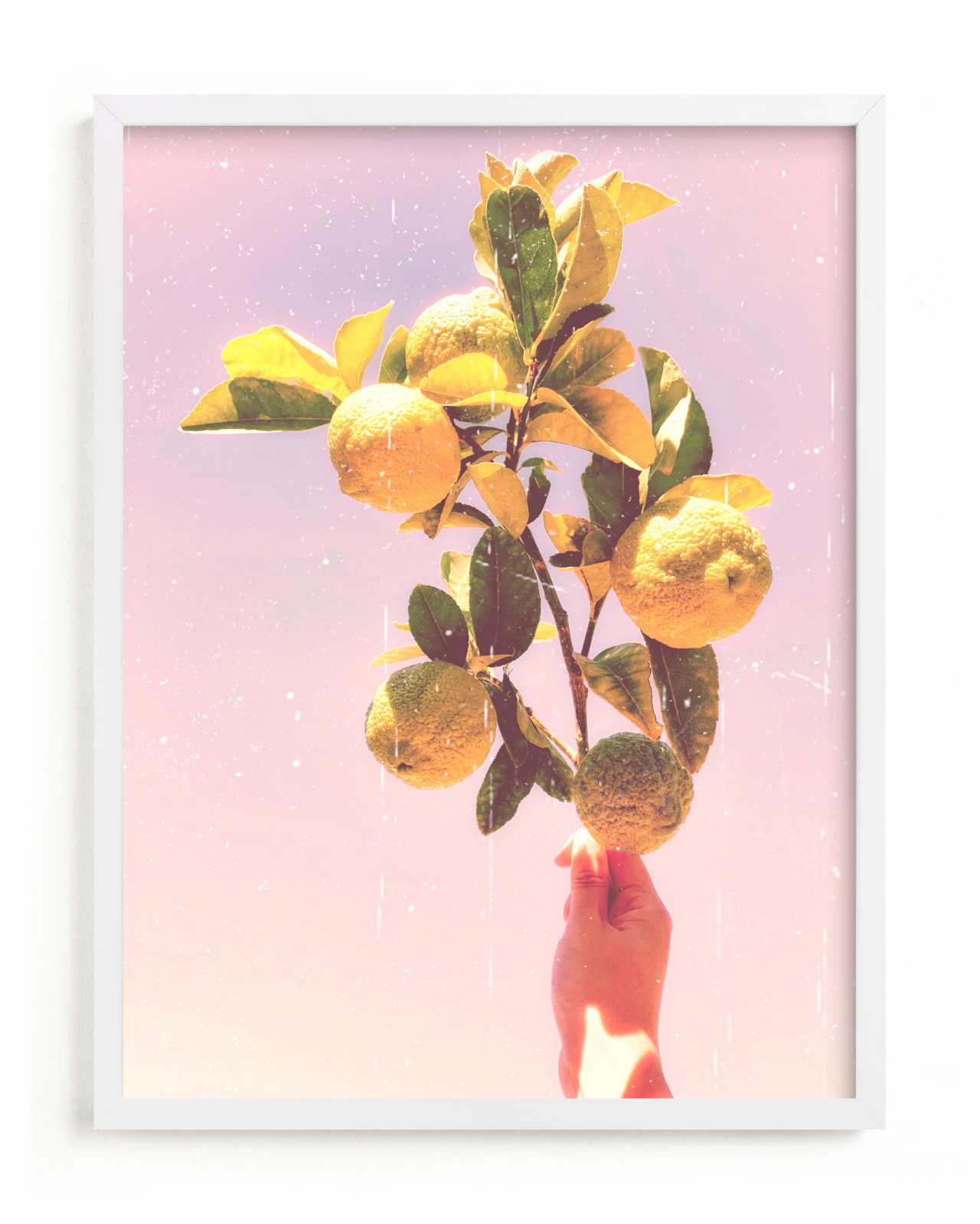 "Lemon Dreaming" - Limited Edition Art Print by Jiny He in beautiful frame options and a variety of sizes.