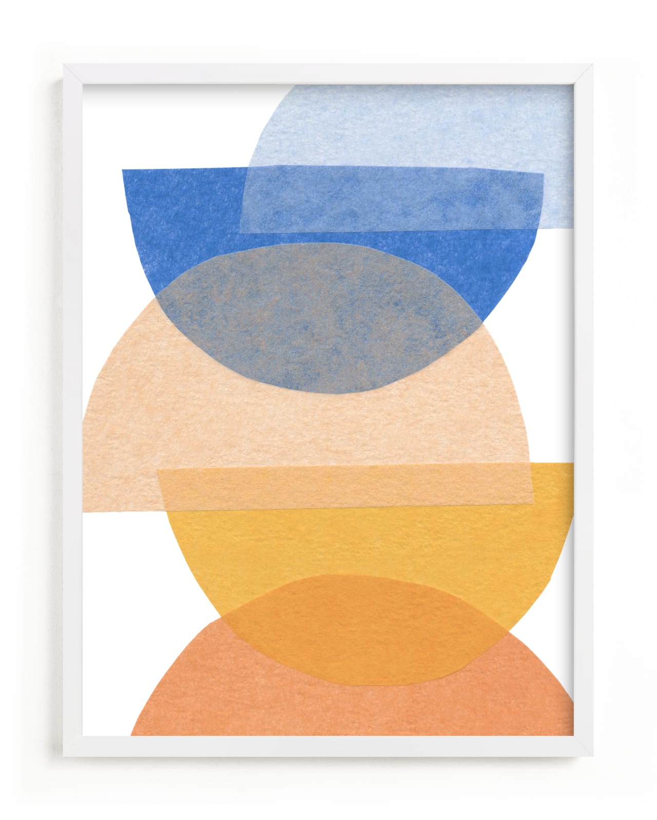 "mod moons" - Limited Edition Art Print by Carrie Moradi in beautiful frame options and a variety of sizes.