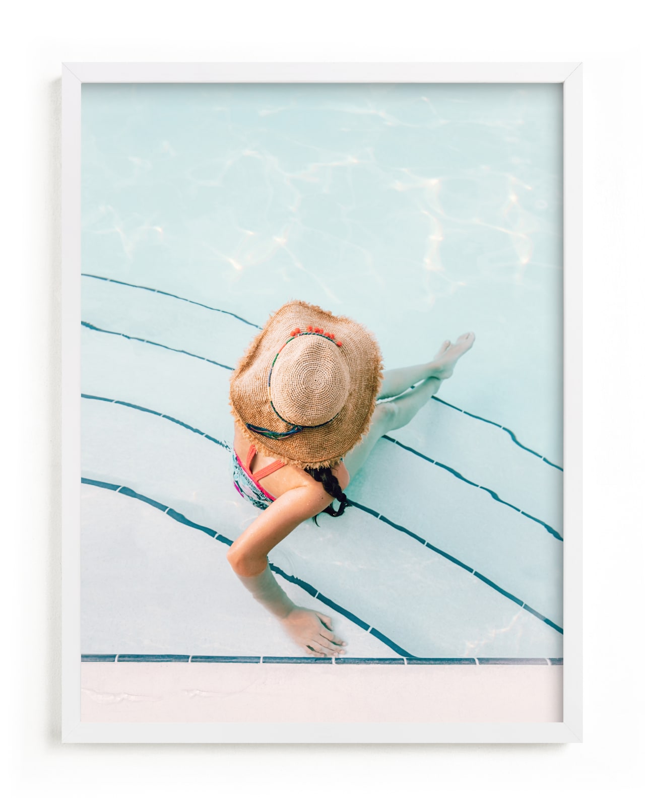 "floppy hat" - Limited Edition Art Print by Alicia Abla in beautiful frame options and a variety of sizes.