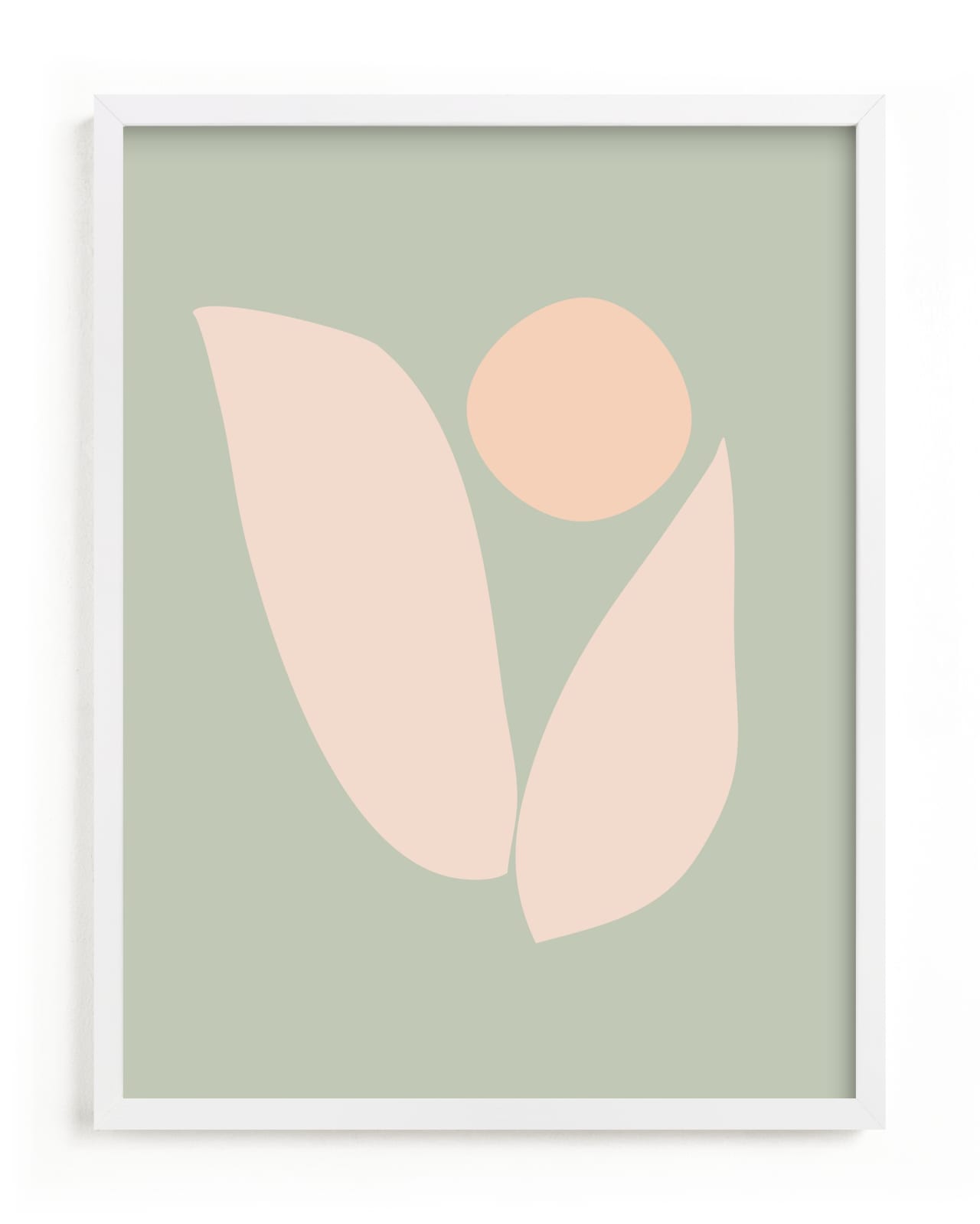 "Flower" - Limited Edition Art Print by Beth Vassalo in beautiful frame options and a variety of sizes.