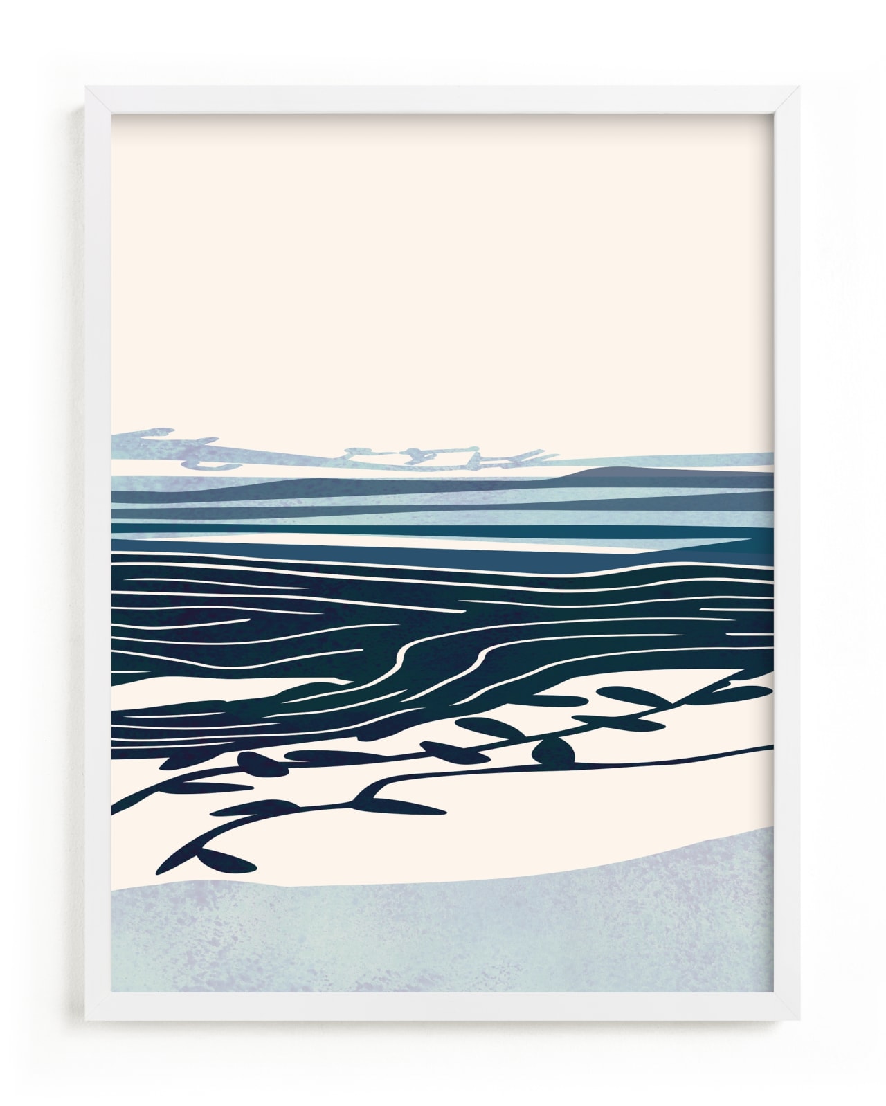 "Seascape II" - Limited Edition Art Print by Tatjana Koraksic in beautiful frame options and a variety of sizes.