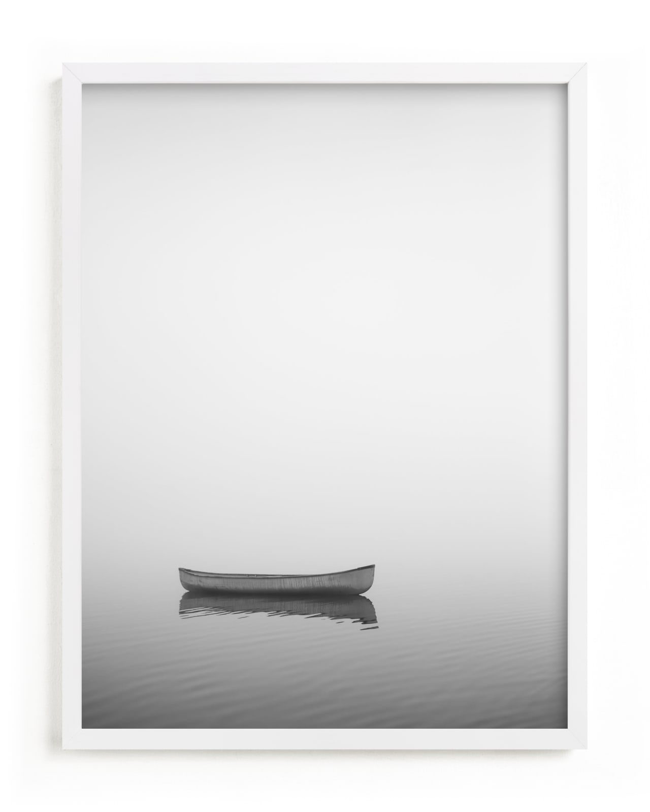 "Solitude In Fog II" - Limited Edition Art Print by Jennifer Morrow in beautiful frame options and a variety of sizes.