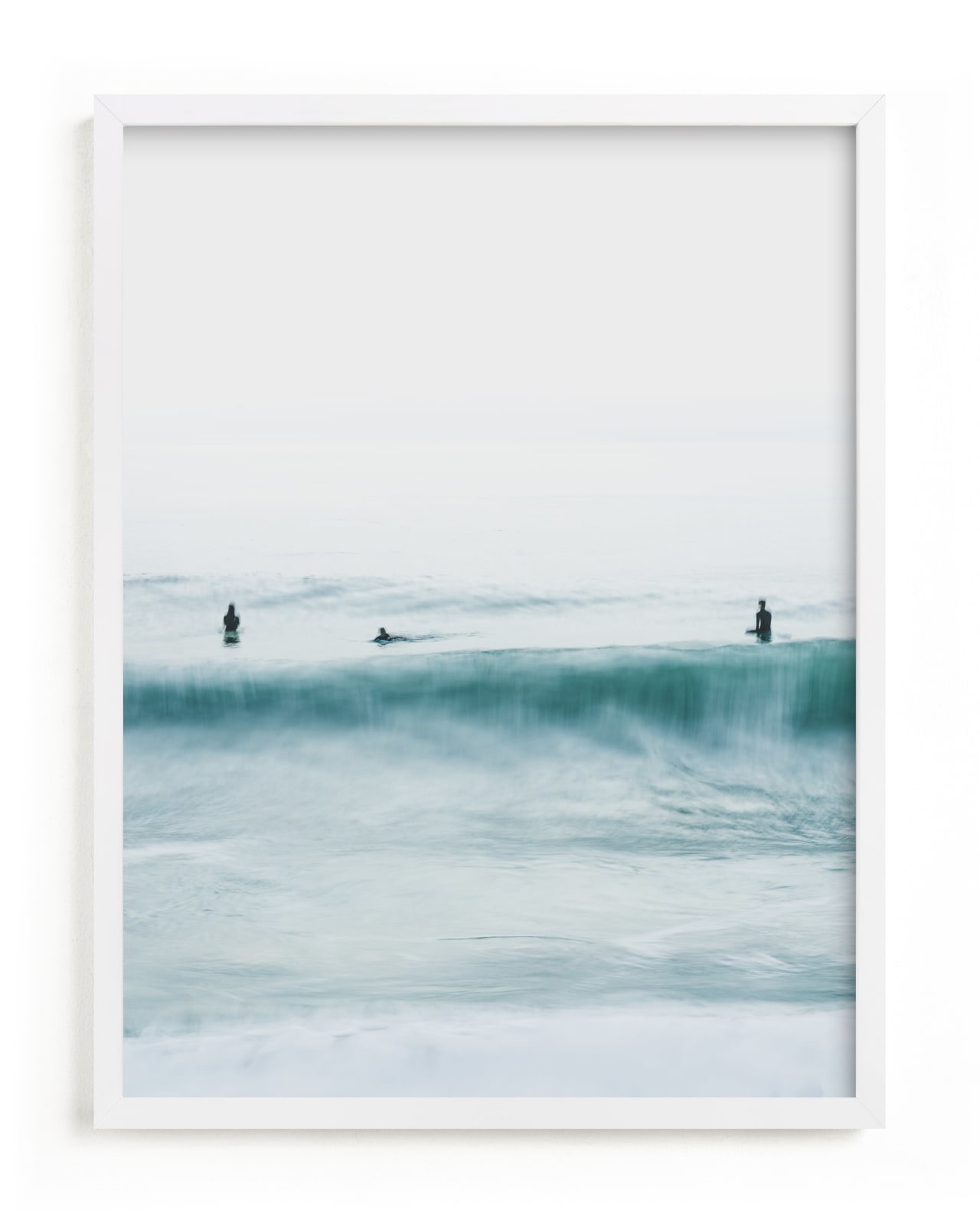 "Hermosa Blue II" - Limited Edition Art Print by Mike Sunu in beautiful frame options and a variety of sizes.