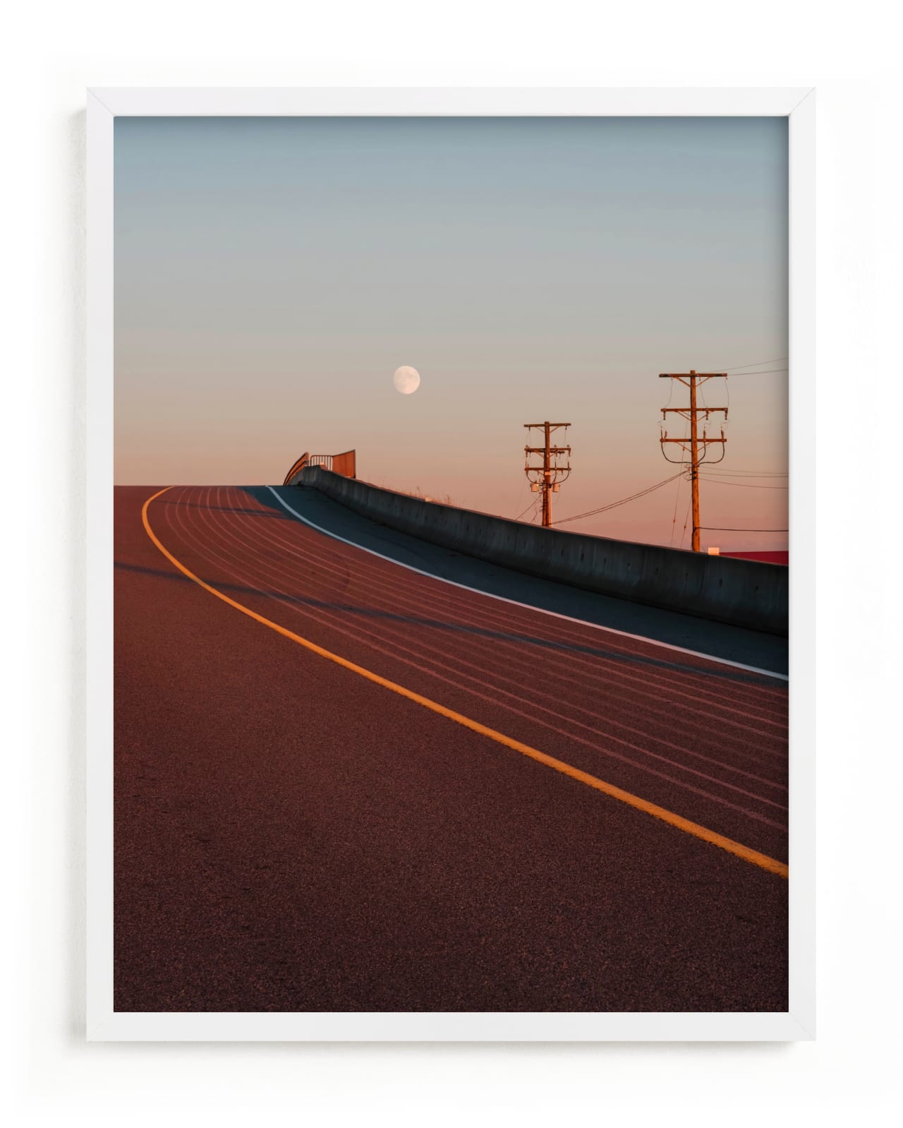 "October Moon" - Limited Edition Art Print by Kate Baird in beautiful frame options and a variety of sizes.